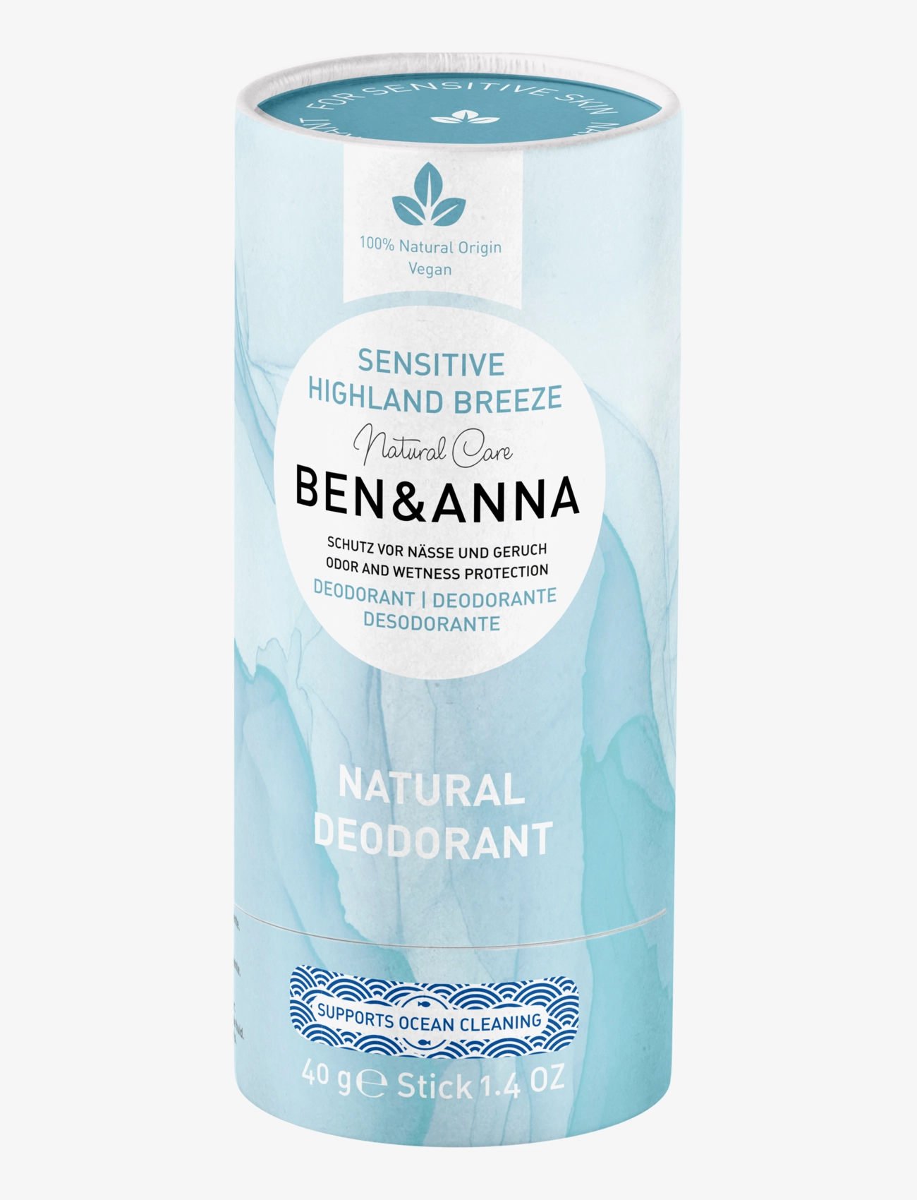 Ben & Anna Ben & Anna Deodorant Sensitive Highland Breeze - Deodorandid - CLEAR / undefined