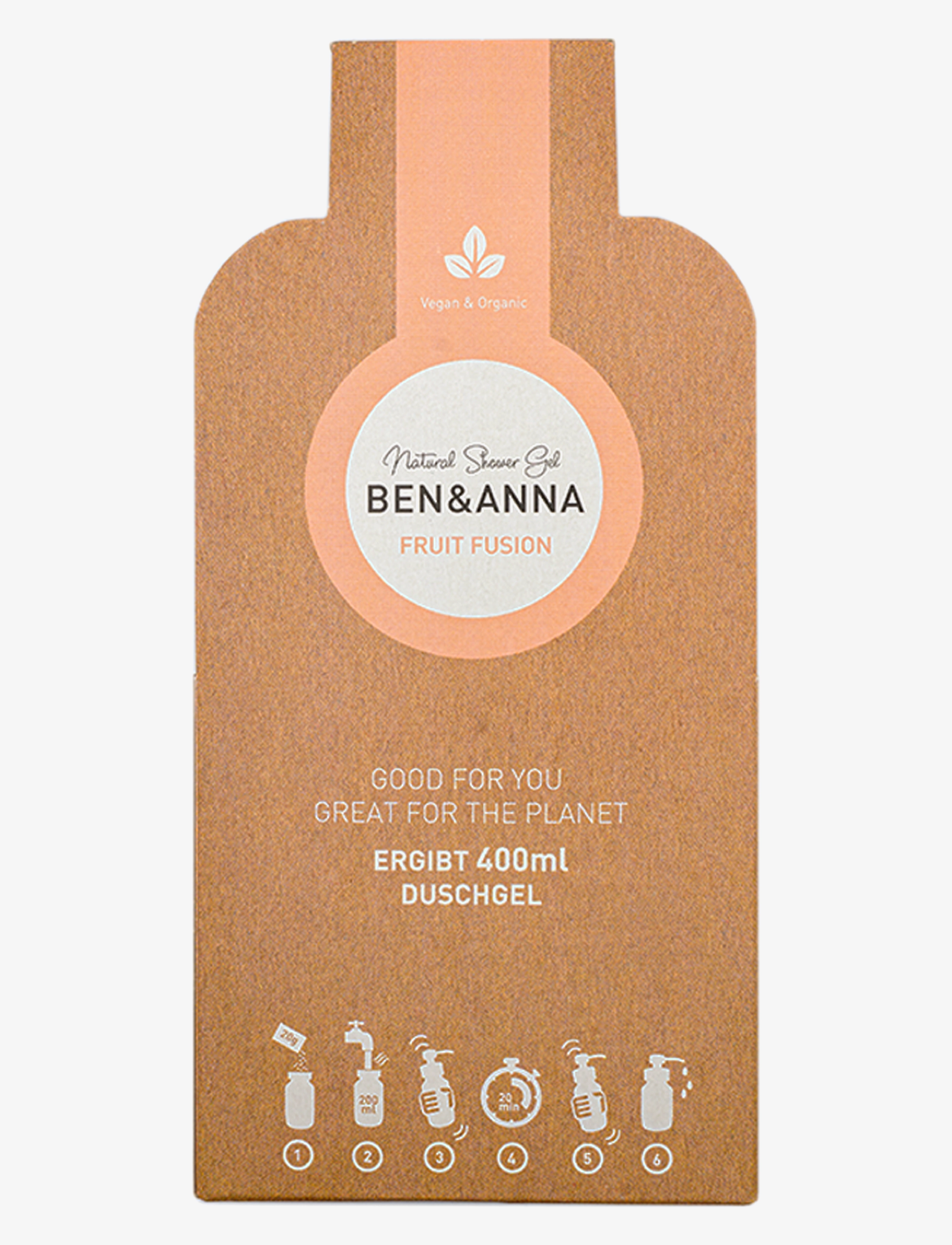 Ben & Anna - Ben & Anna Shower Gel Flakes - suihkugeelit ja öljyt - fruit fusion - 1