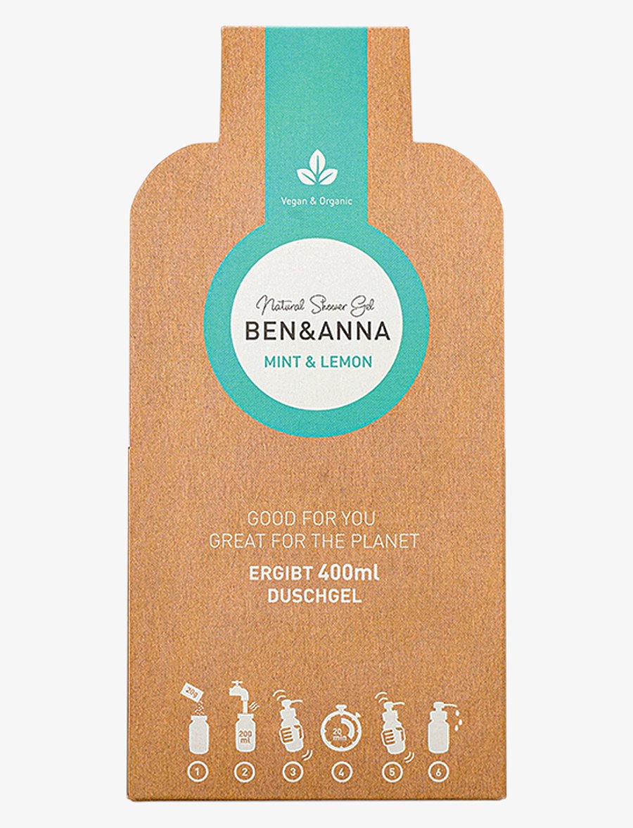 Ben & Anna - Ben & Anna Shower Gel Flakes - dušigeelid ja õlid - mint & lemon - 1
