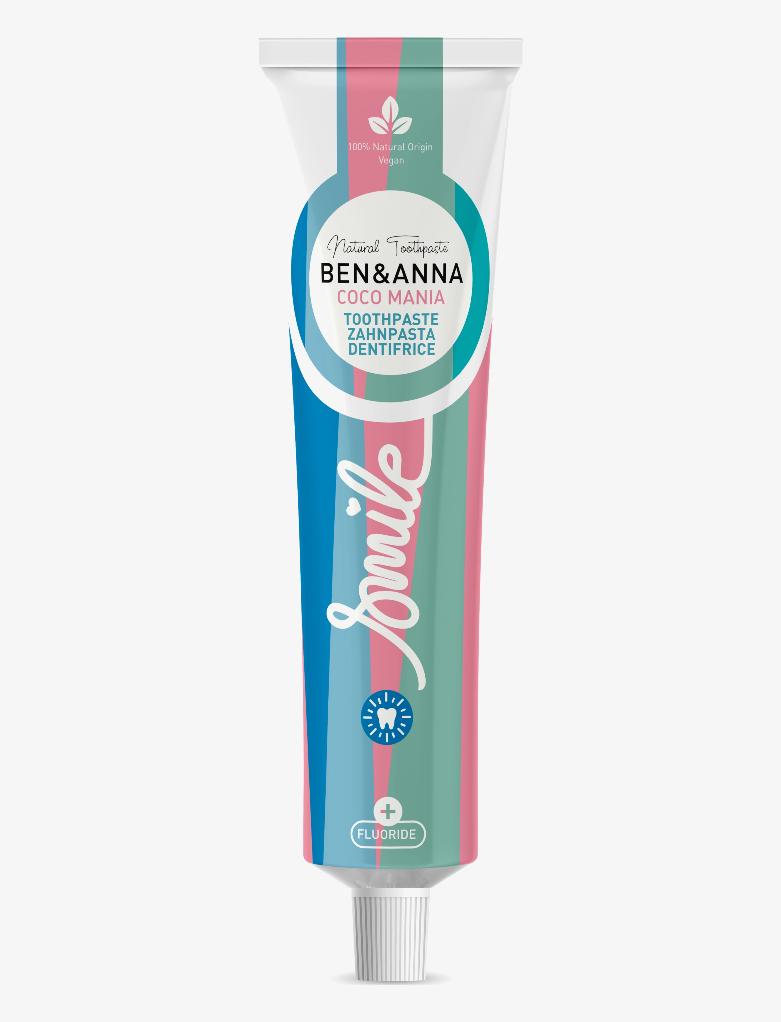 Ben & Anna Ben & Anna Toothpaste, 75 ml, Nude, Mundhygiejne > Tandpasta, Dame
