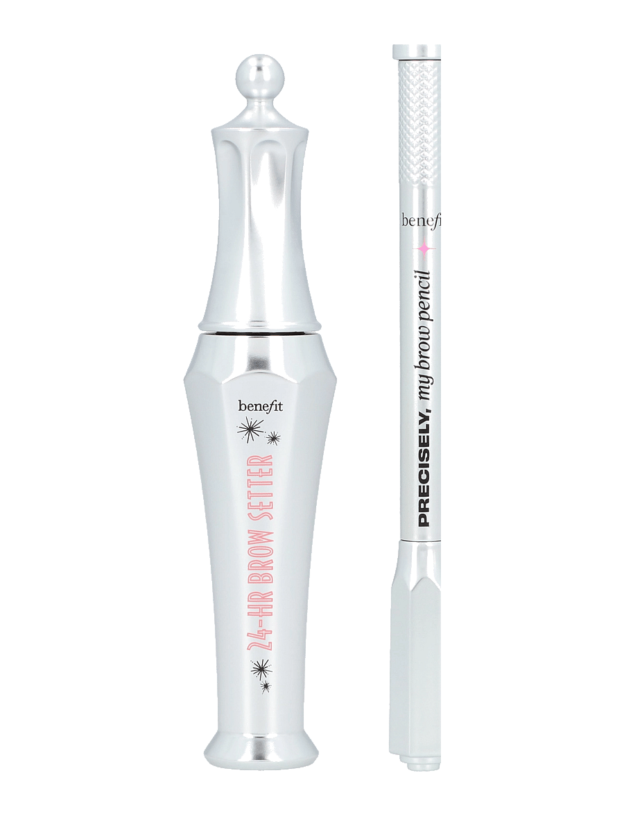 Benefit Cosmetics - Precisely 24H Brow Setter Duo - gåvoset - dark brown - 1