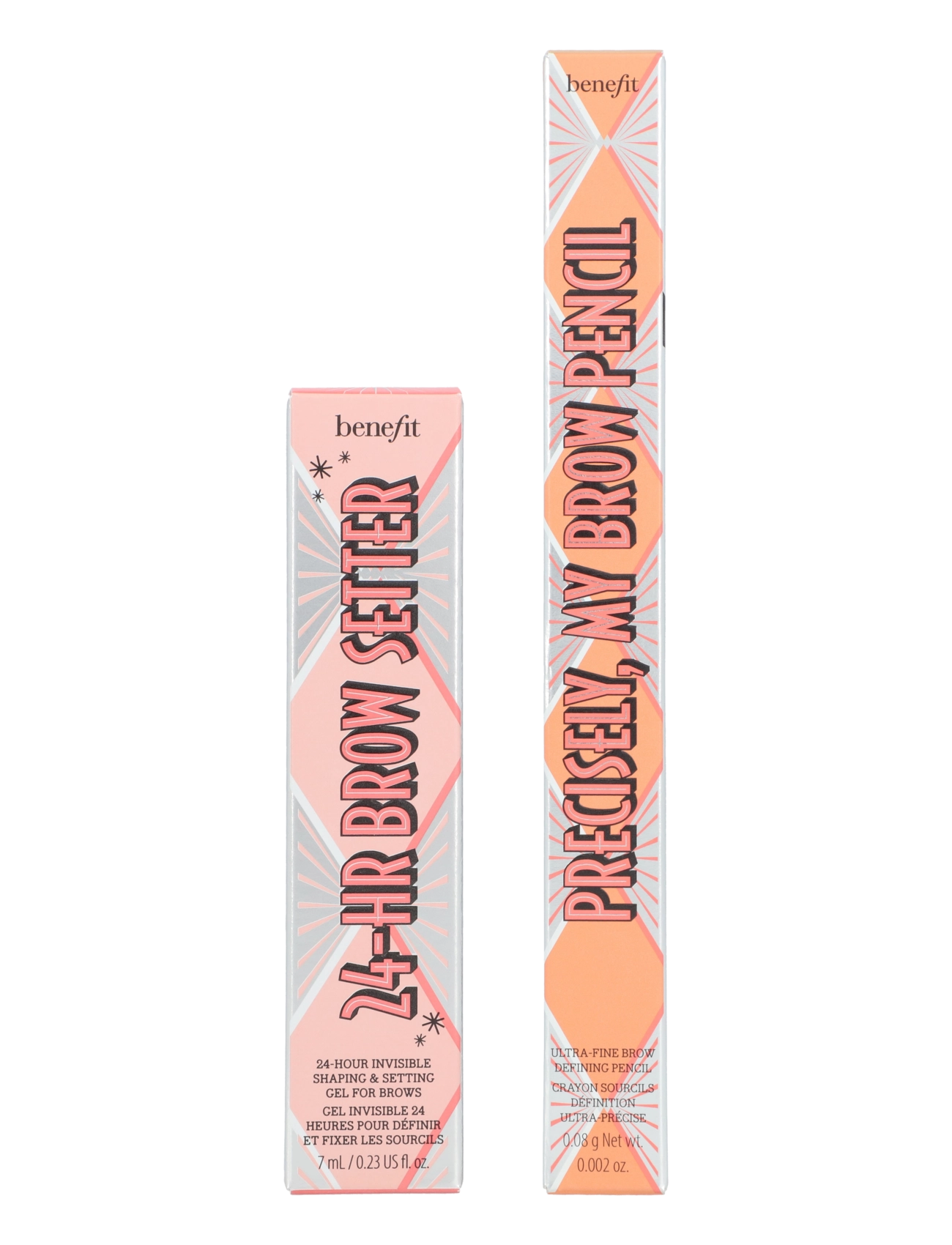 Benefit Cosmetics - Precisely 24H Brow Setter Duo - gåvoset - dark brown - 2