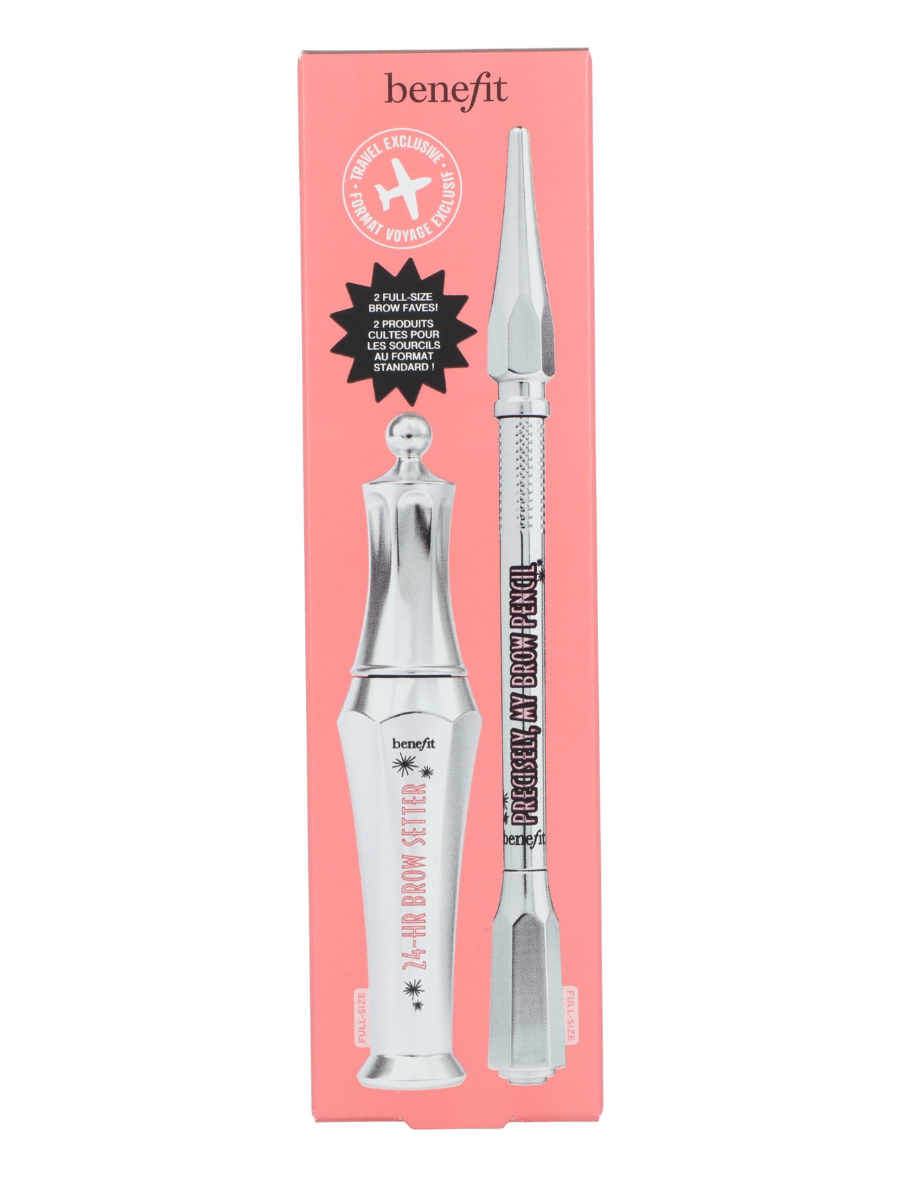 Benefit Cosmetics - Precisely 24H Brow Setter Duo - gåvoset - dark brown - 3