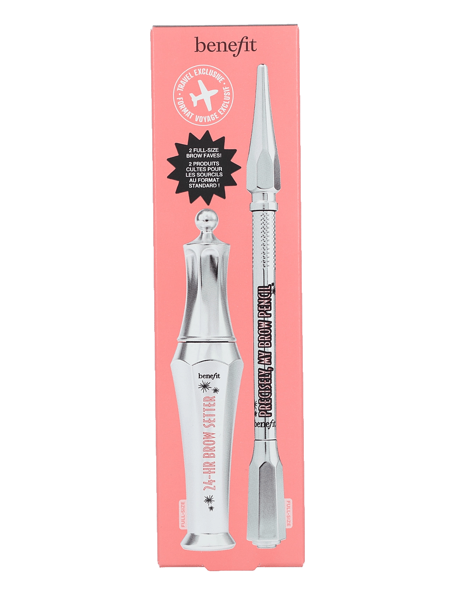 Benefit Cosmetics - Precisely 24H Brow Setter Duo - gåvoset - dark brown - 3