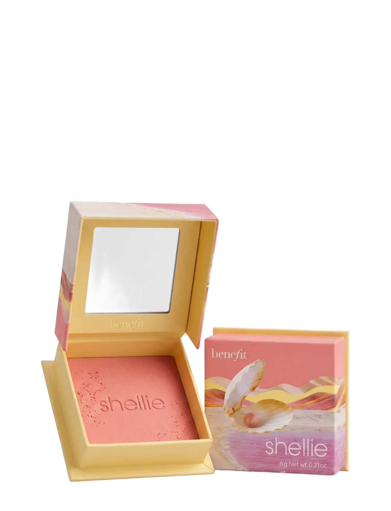 Benefit Cosmetics Shellie Blush - Redo för date night - WARM-SEASHELL PINK / pink/rose