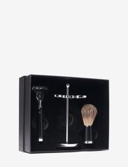Benjamin Barber - Benjamin Barber Classic 3-piece Shaving Set Ebony - Gillette Mach3 - Över 1000 kr - ebony - 3