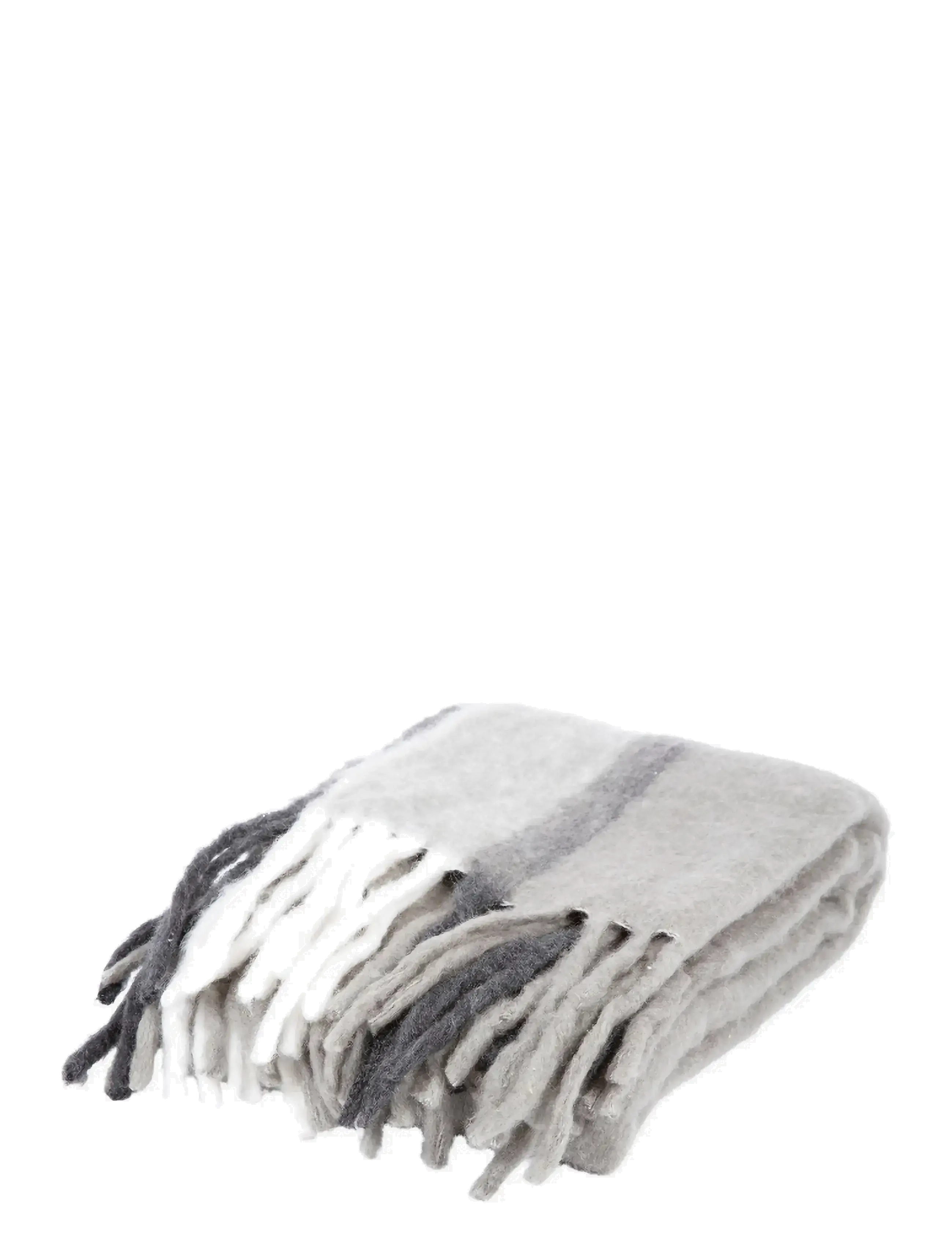 BERCATO Akrylplaid Gosa Fra Bercato Grau - 130X170CM - Unisex
