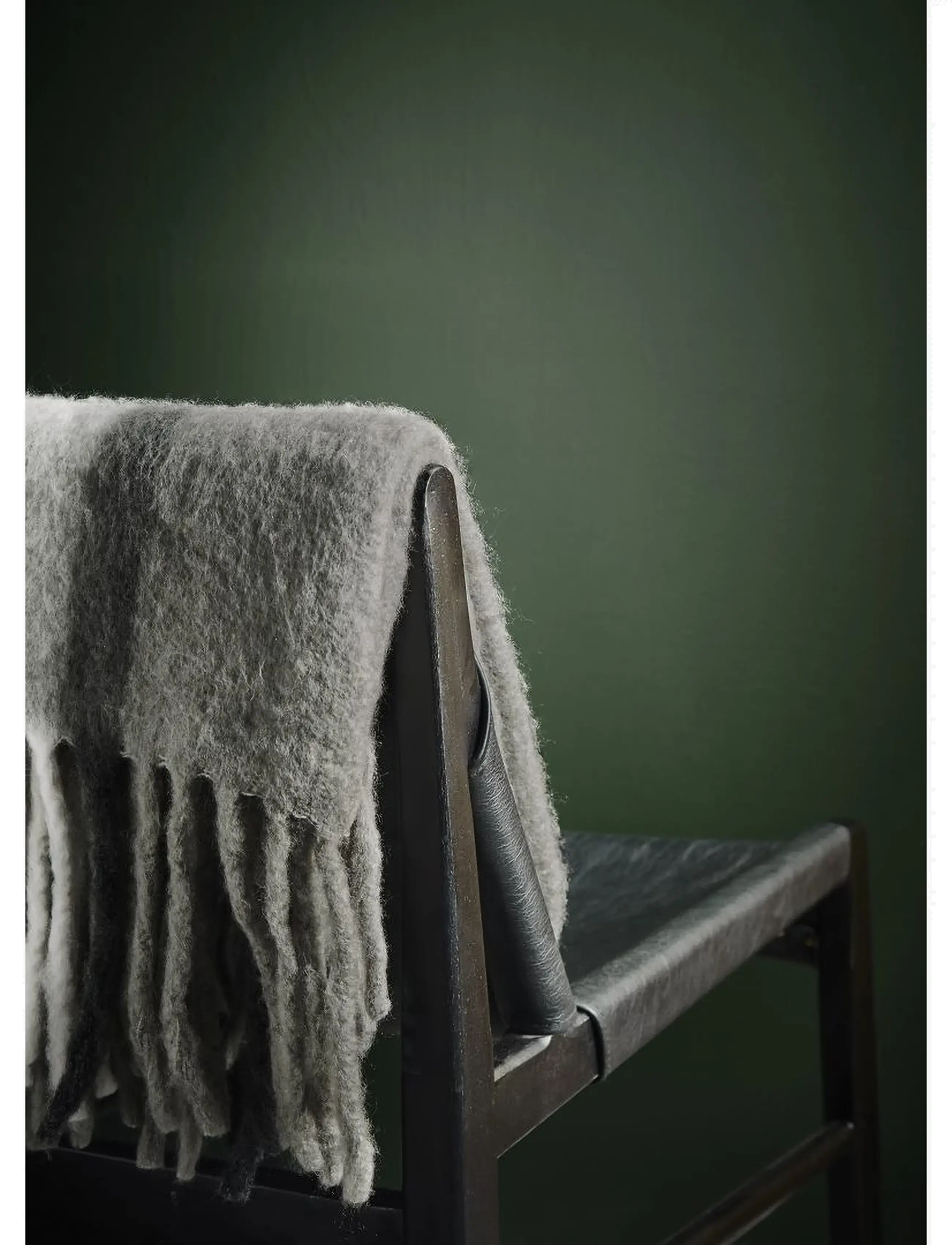 Bercato - Throw GOSA By Bercato® - blankets & throws - grey/natural - 1