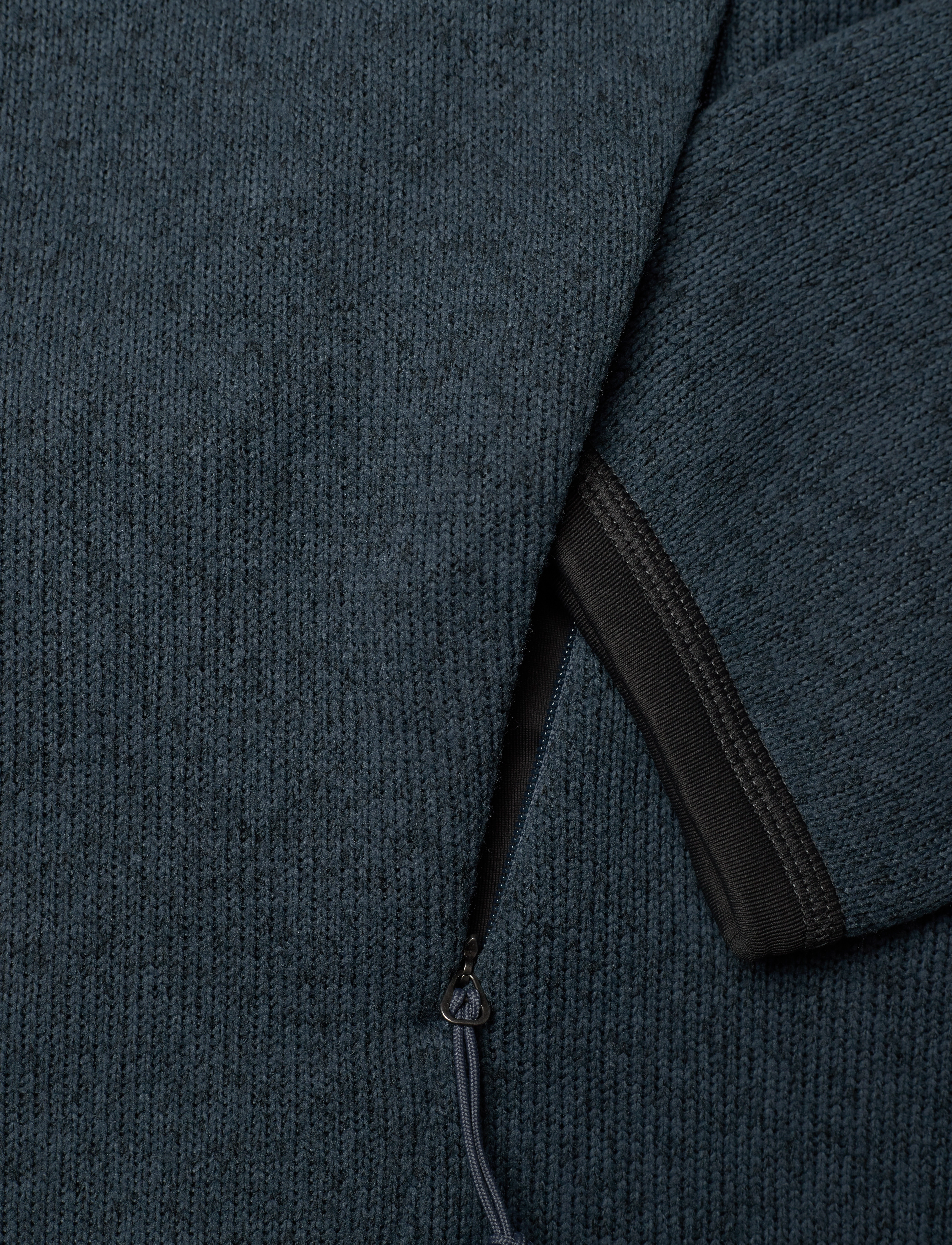 Bergans - Kamphaug Knitted Half Zip - orion blue - 3