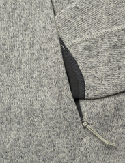Bergans - Kamphaug Knitted W Half Zip Brick/Orion Blue XL - mid layer jackets - chalk sand/green mud - 3