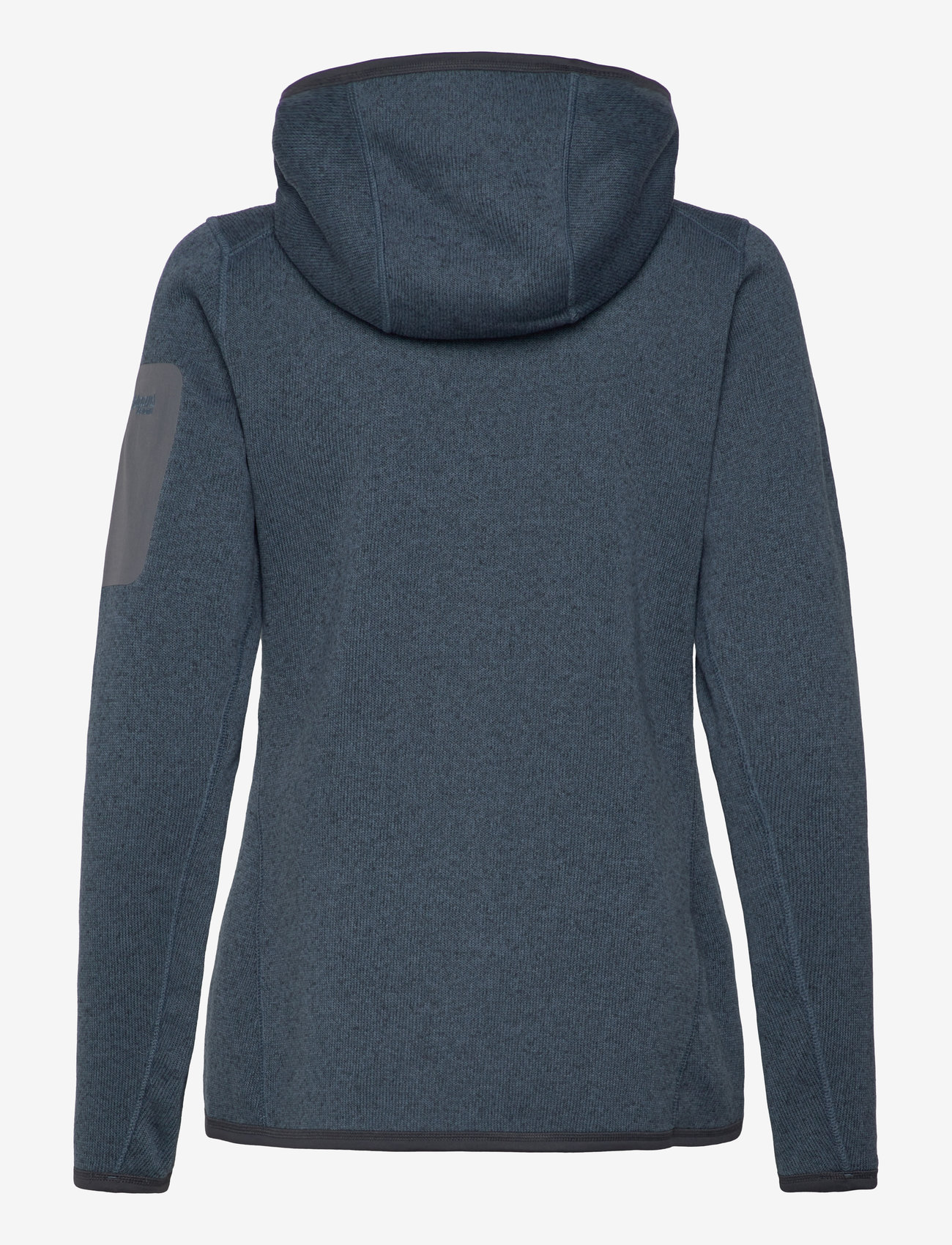 Bergans - Kamphaug Knitted W Hoodie Orion Blue XS - orion blue - 1