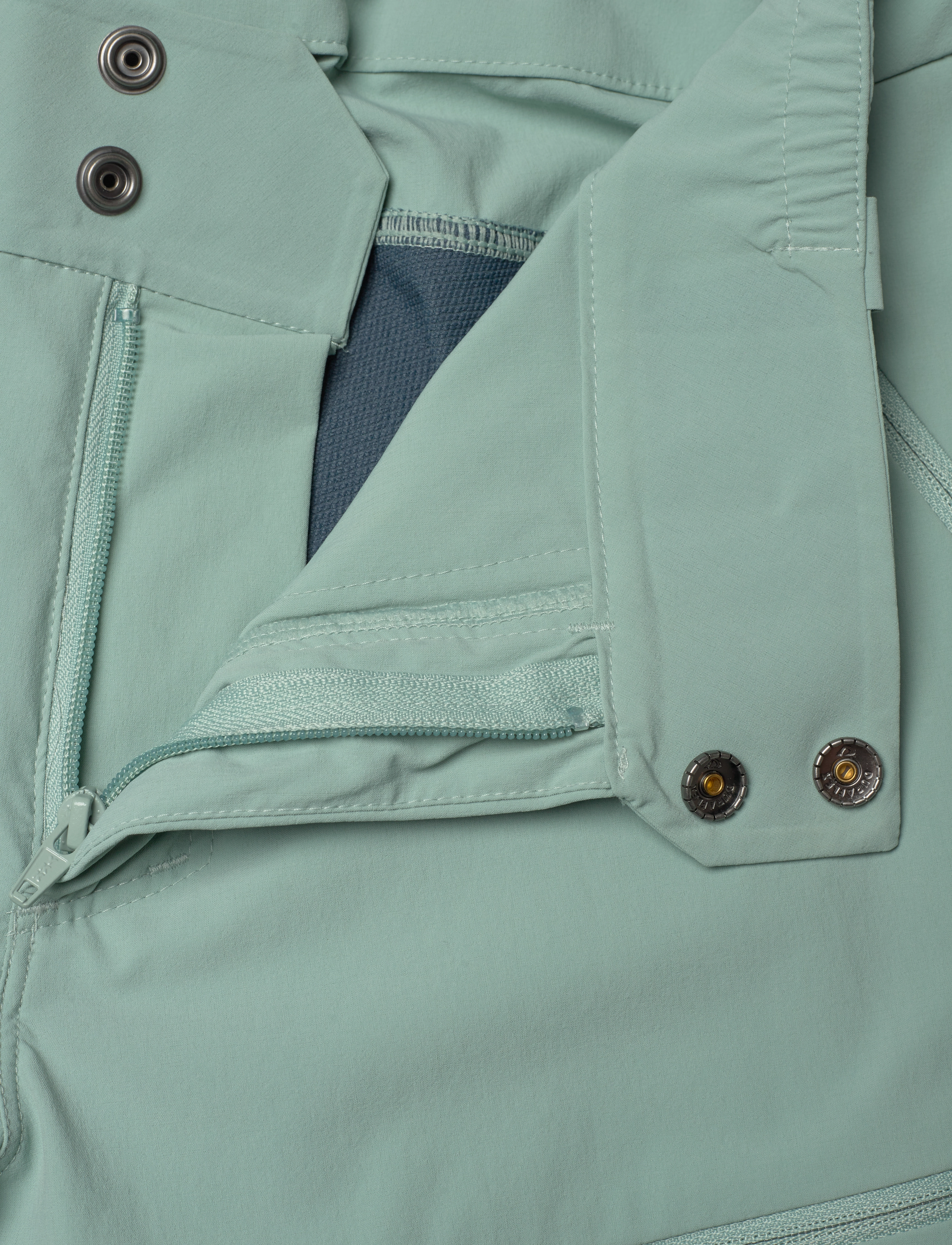 Bergans - Rabot V2 Softshell W Pants - misty forest/orion blue - 3