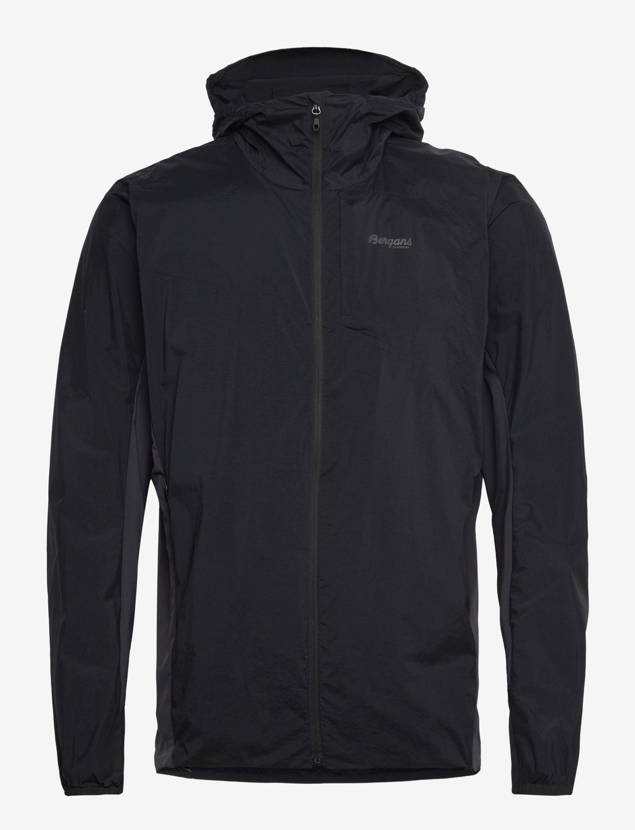 Bergans - Rabot Lt Windbreaker Jacket Orion Blue S - black/dark shadow grey - 0