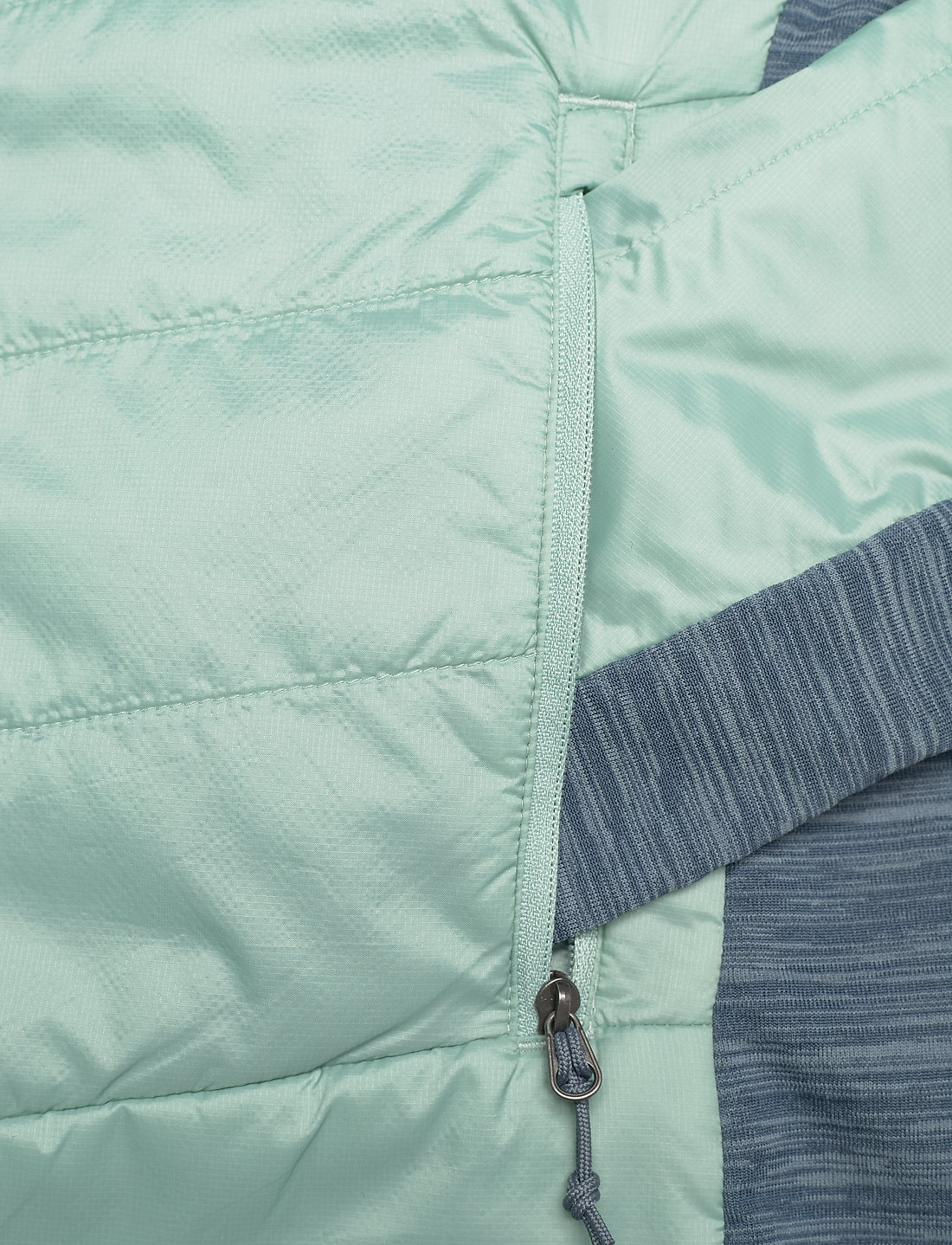 Bergans - Rabot V2 Insulated Hybrid W Jacket Black/Solid Charcoal XS - vinterjackor - misty forest/orion blue - 4