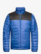 Røros Box Down Light Jacket Green Mud/Solid Charcoal XXL - STRONG BLUE/SOLID CHARCOAL
