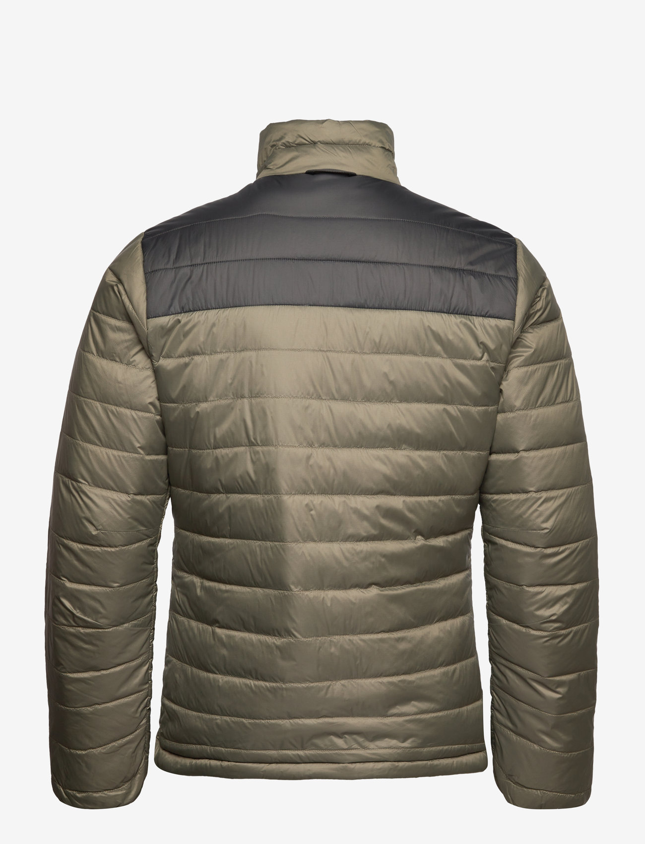 Bergans - Røros Box Down Light Jacket Strong Blue/Solid Charcoal L - green mud/solid charcoal - 1