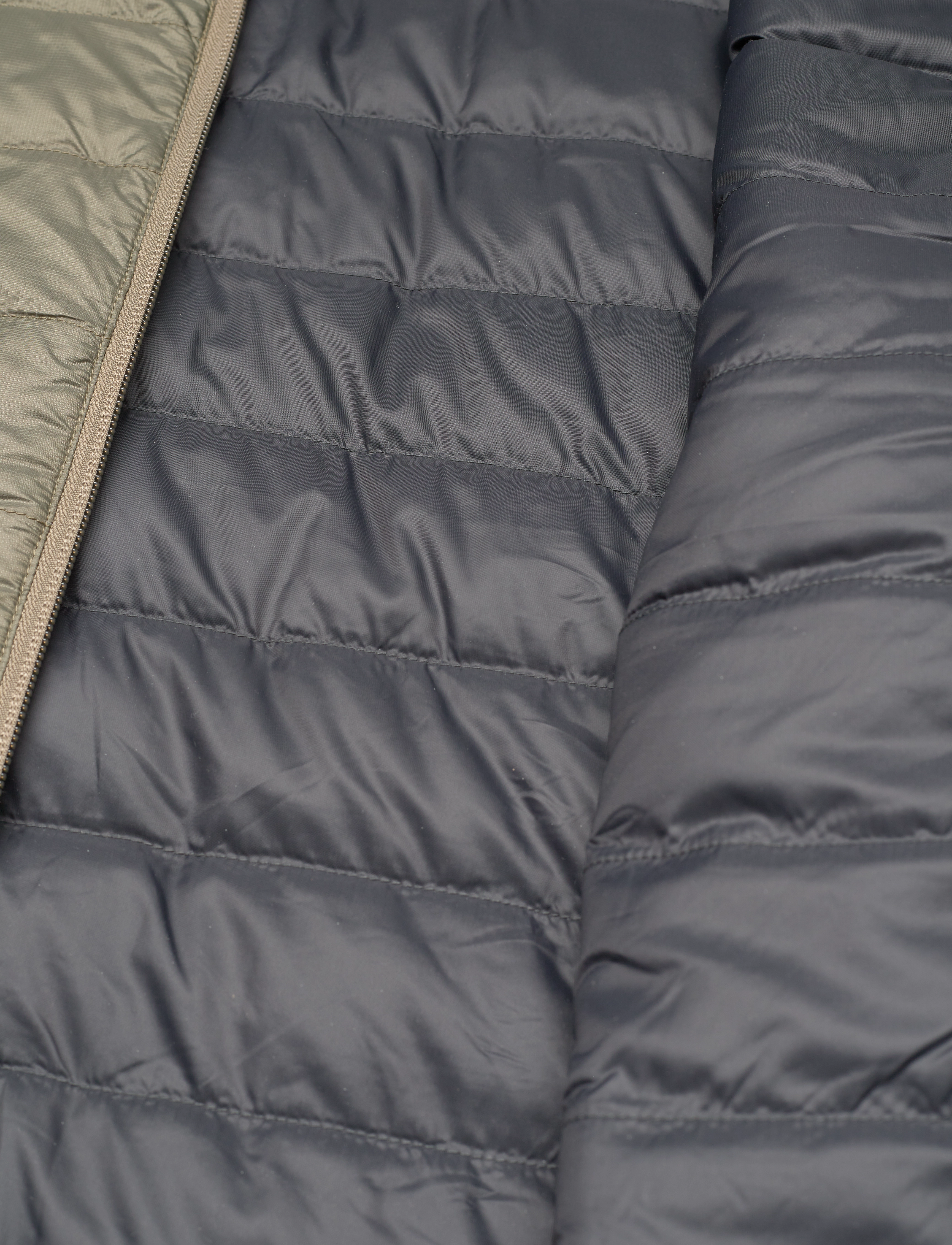Bergans - Røros Box Down Light Jacket Strong Blue/Solid Charcoal L - green mud/solid charcoal - 4