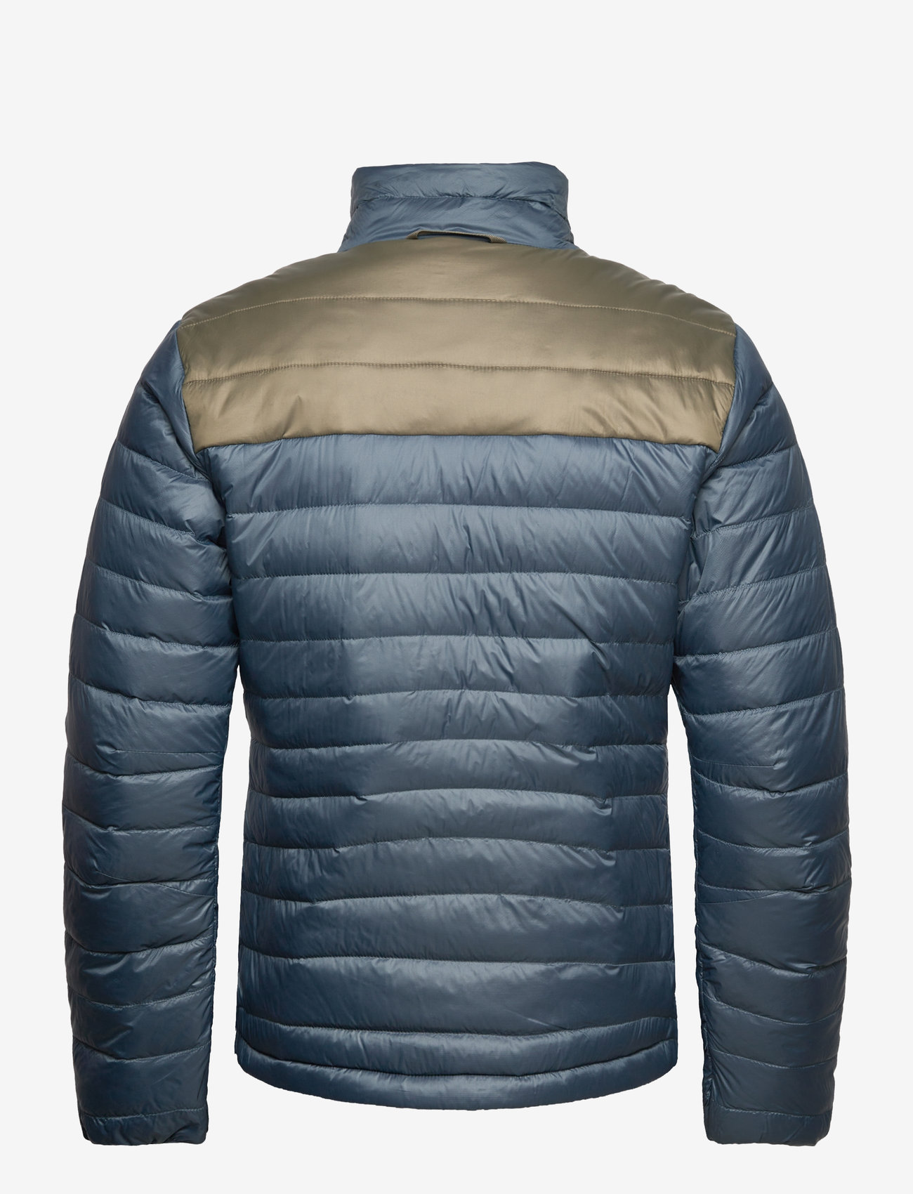 Bergans - Røros Box Down Light Jacket Strong Blue/Solid Charcoal L - orion blue/green mud - 1
