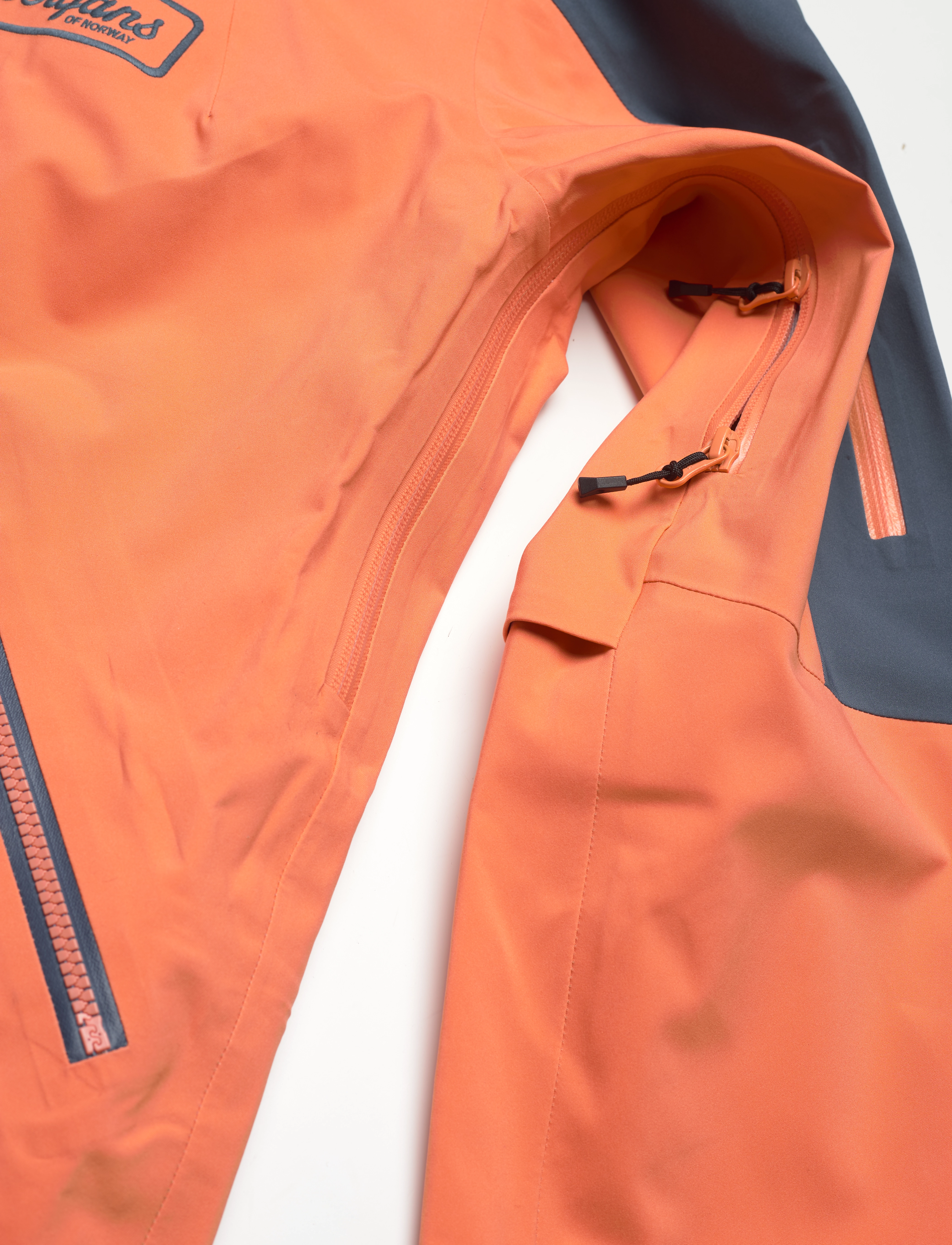 Bergans - Myrkdalen V2 3L W Jacket Cantaloupe/Orion Blue XS - cantaloupe/orion blue - 5