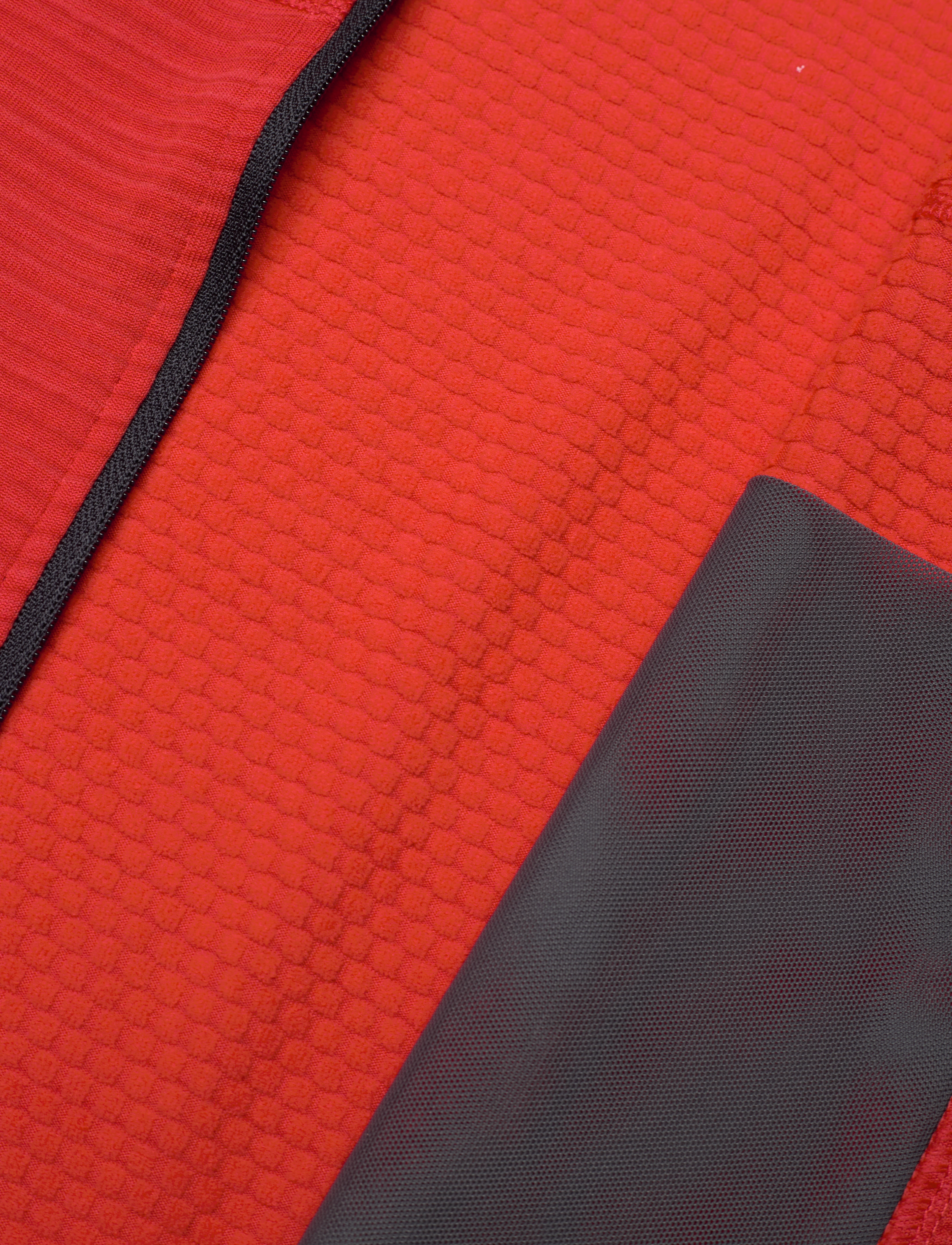 Bergans - Rabot Active Mid Hood Jacket Dark Brick S - dark brick - 4