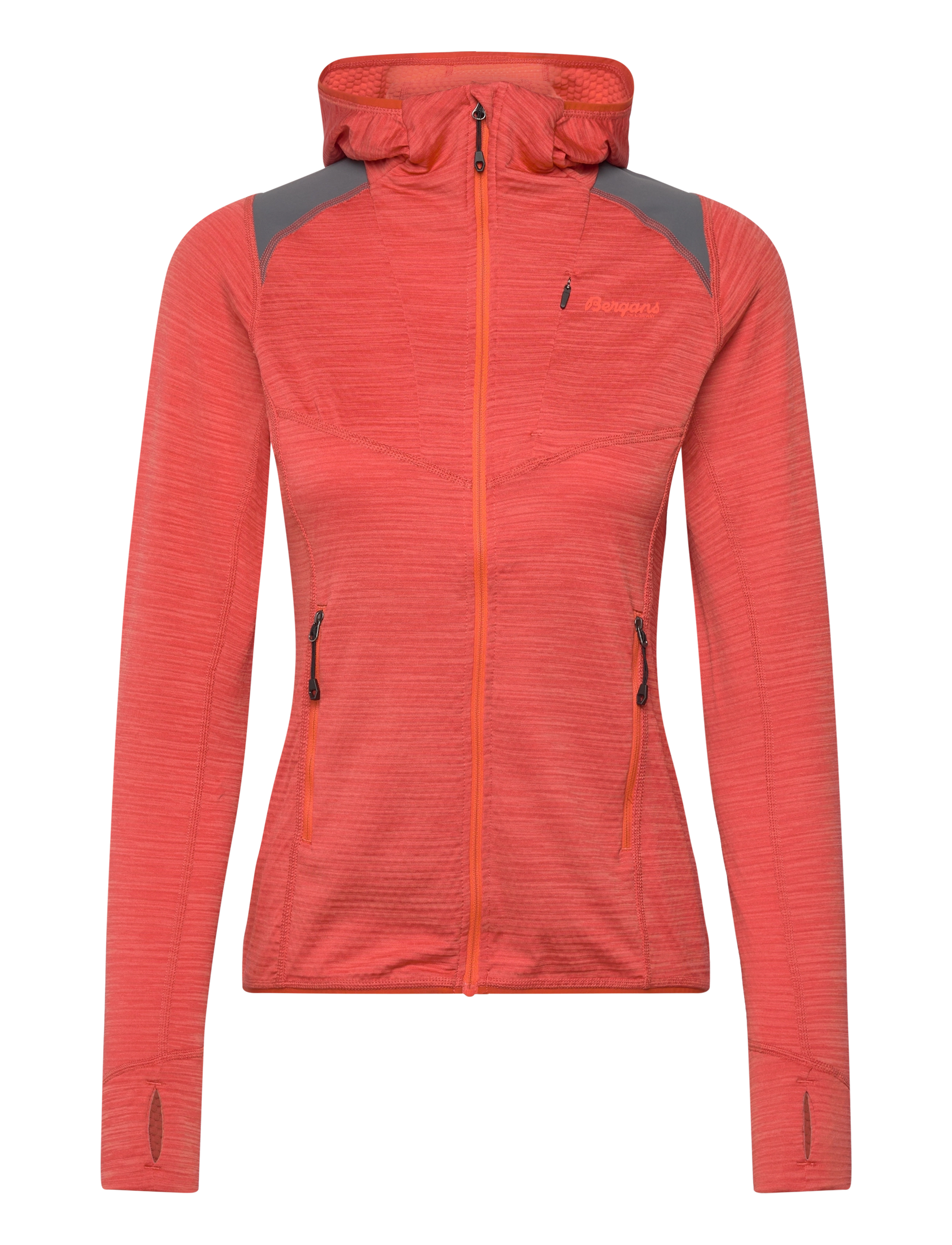 Rabot Active Mid Hood W Jacket - BRICK