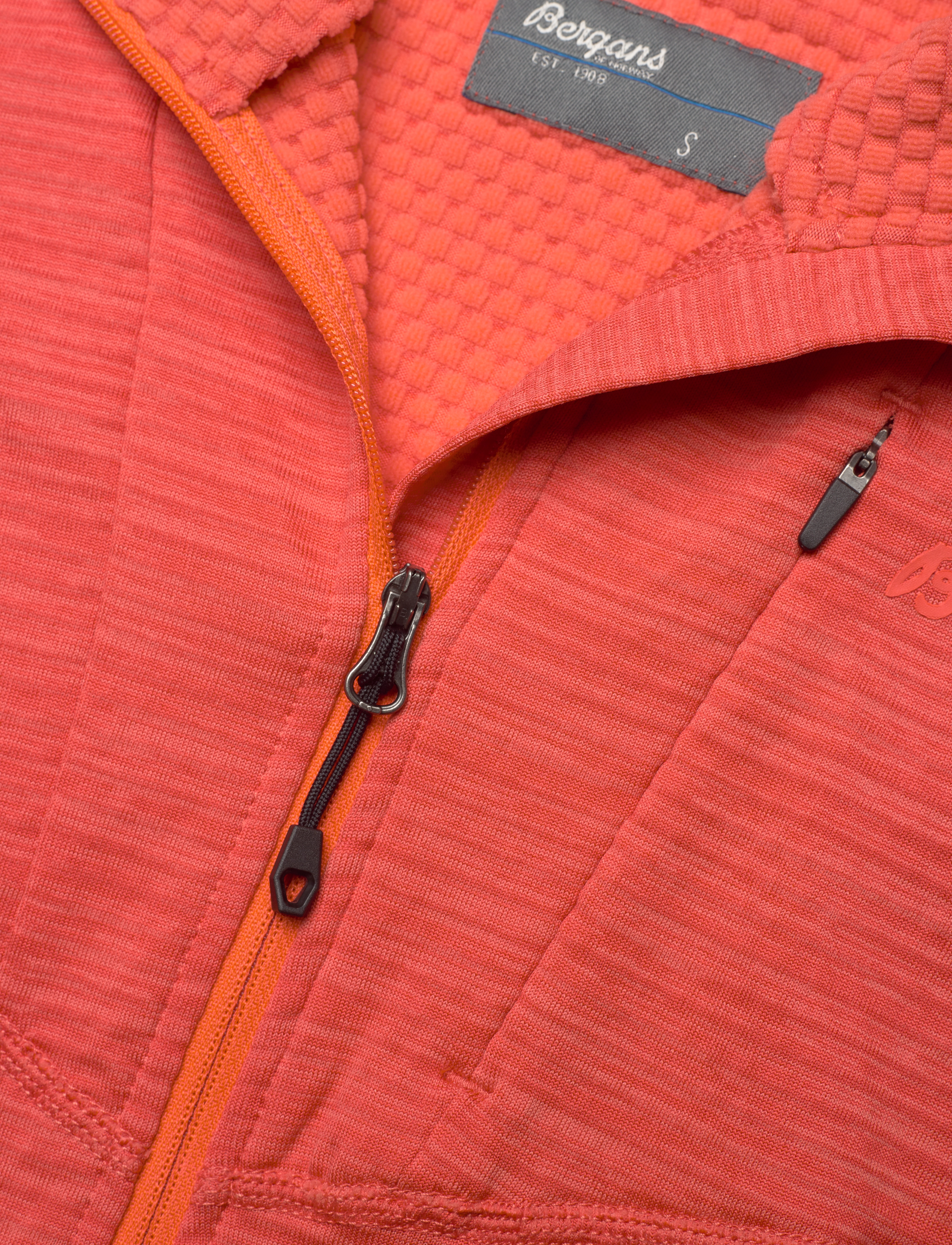 Bergans - Rabot Active Mid Hood W Jacket - brick - 2