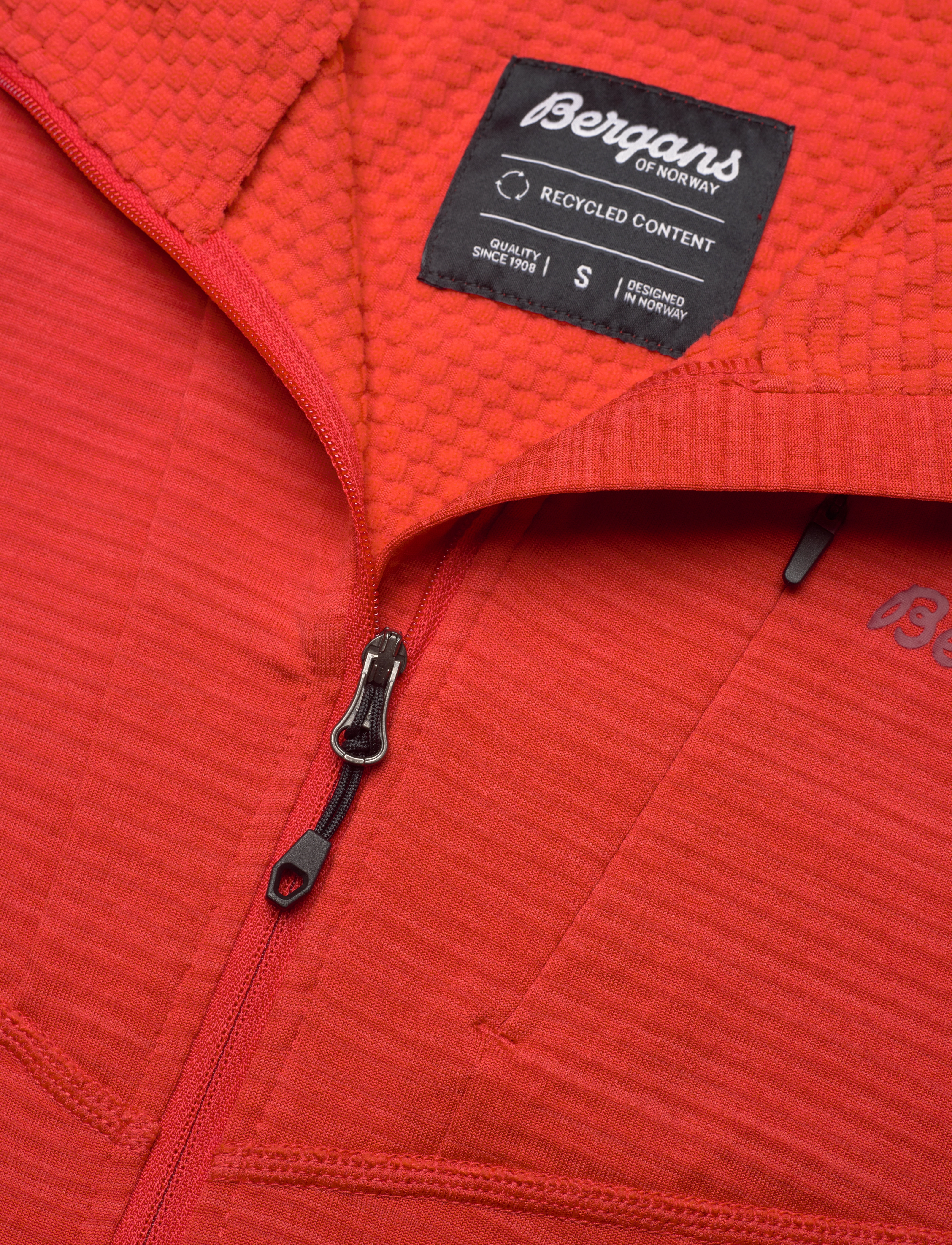 Bergans - Rabot Active Mid Hood W Jacket - dark brick - 2