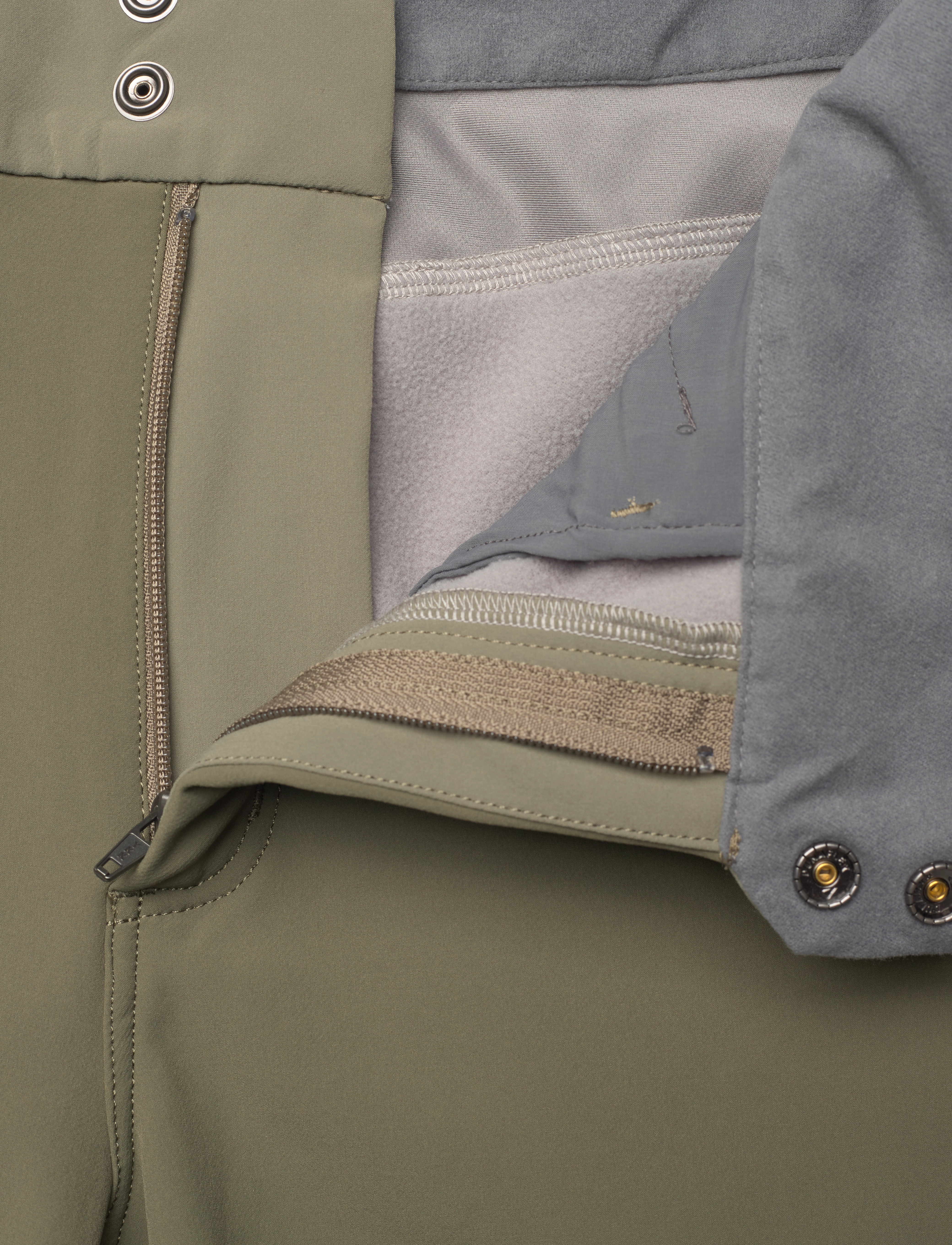 Bergans - Istjern Warm Flex Pant Dark Green Mud/Green Mud S - dark green mud/green mud - 3