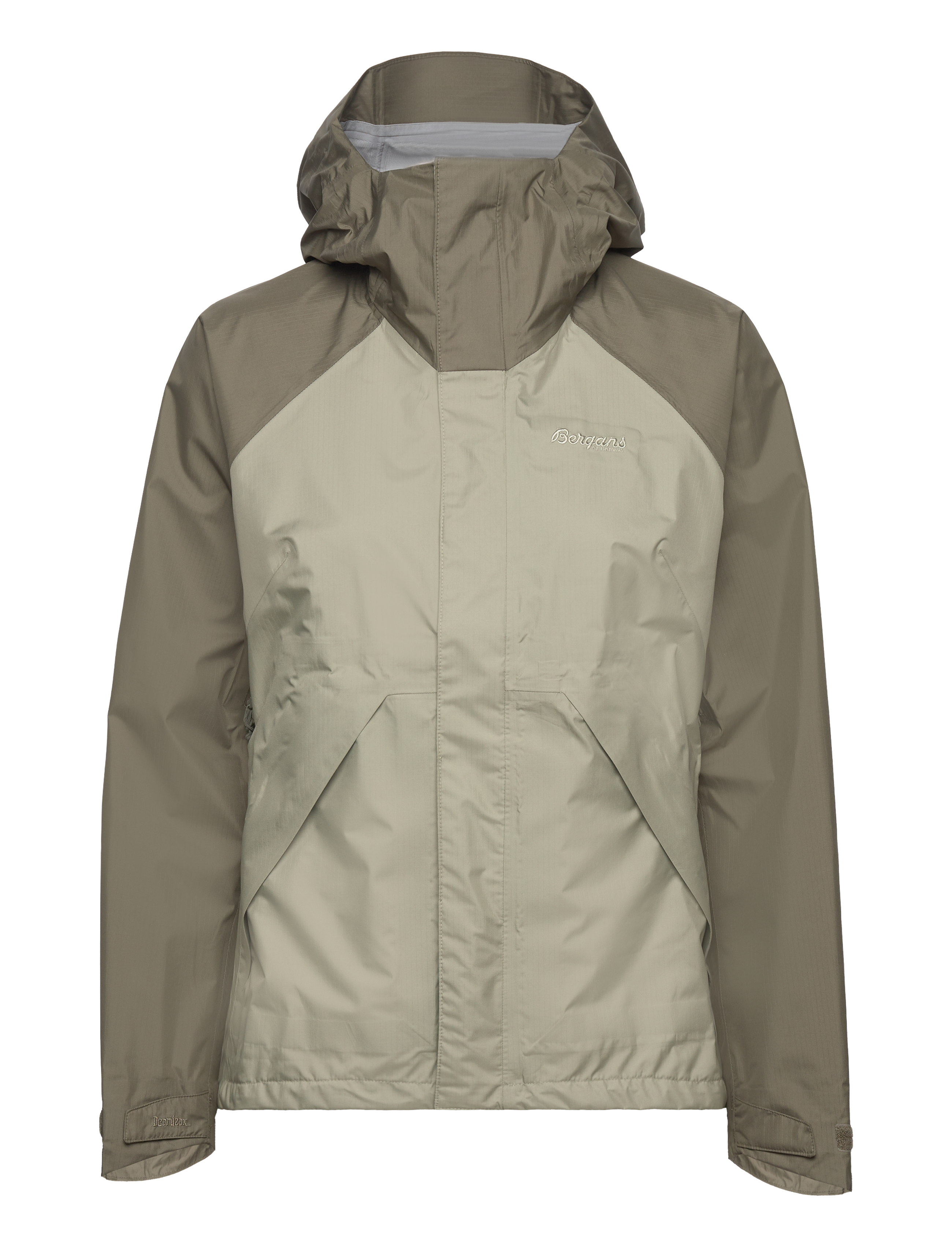 Vatne 3L W Jacket Brick XS - GREEN MUD/LIGHT GREEN MUD