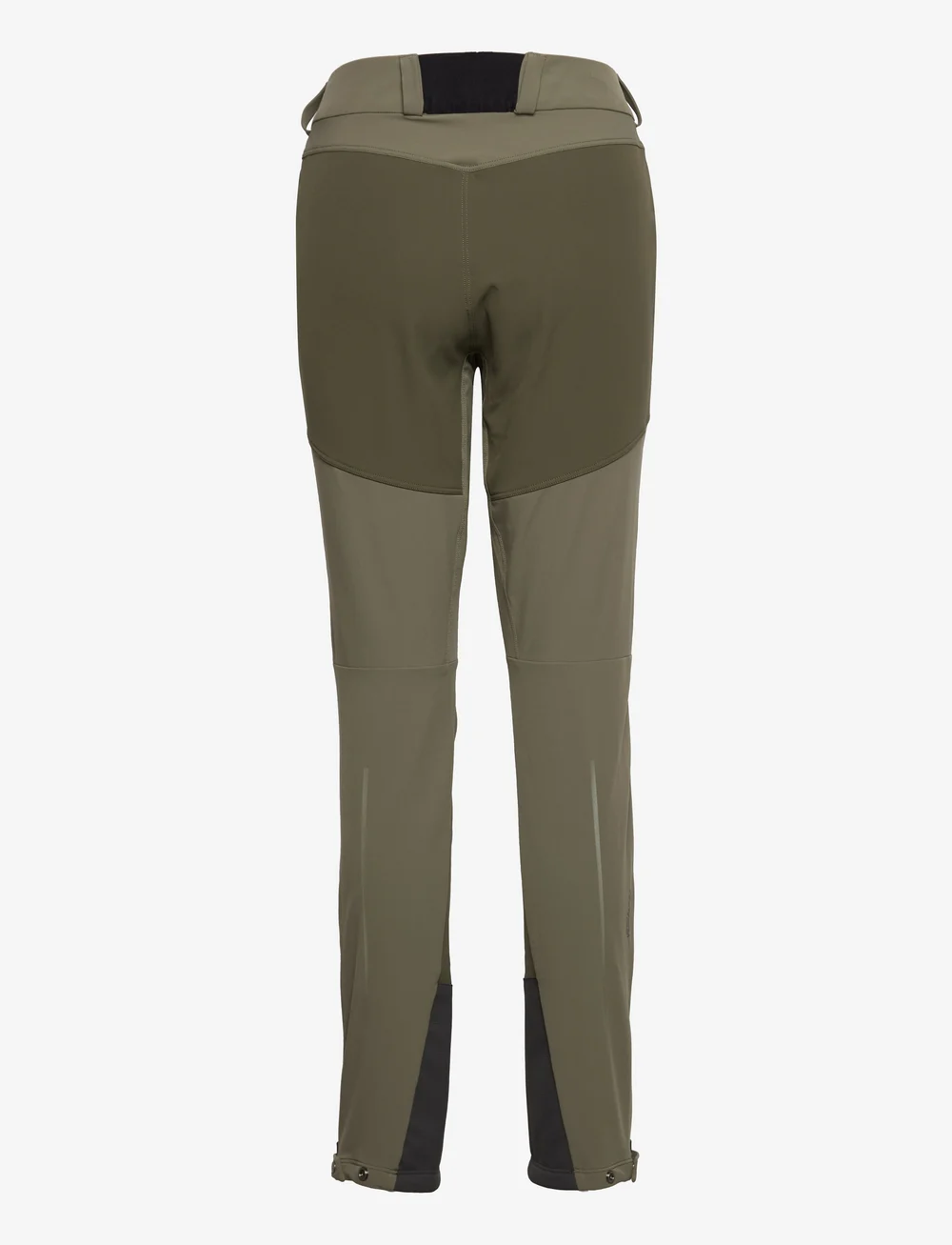 Bergans - Istjern Warm Flex W Pant Solid Charcoal XS - skitøj - dark green mud/green mud - 1