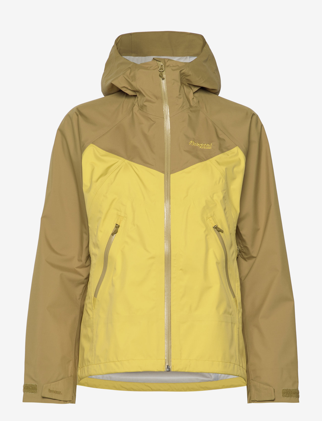 Bergans - Letto V2 3L W Jacket Light Olive Green/Olive Green XS - light olive green/olive green - 0