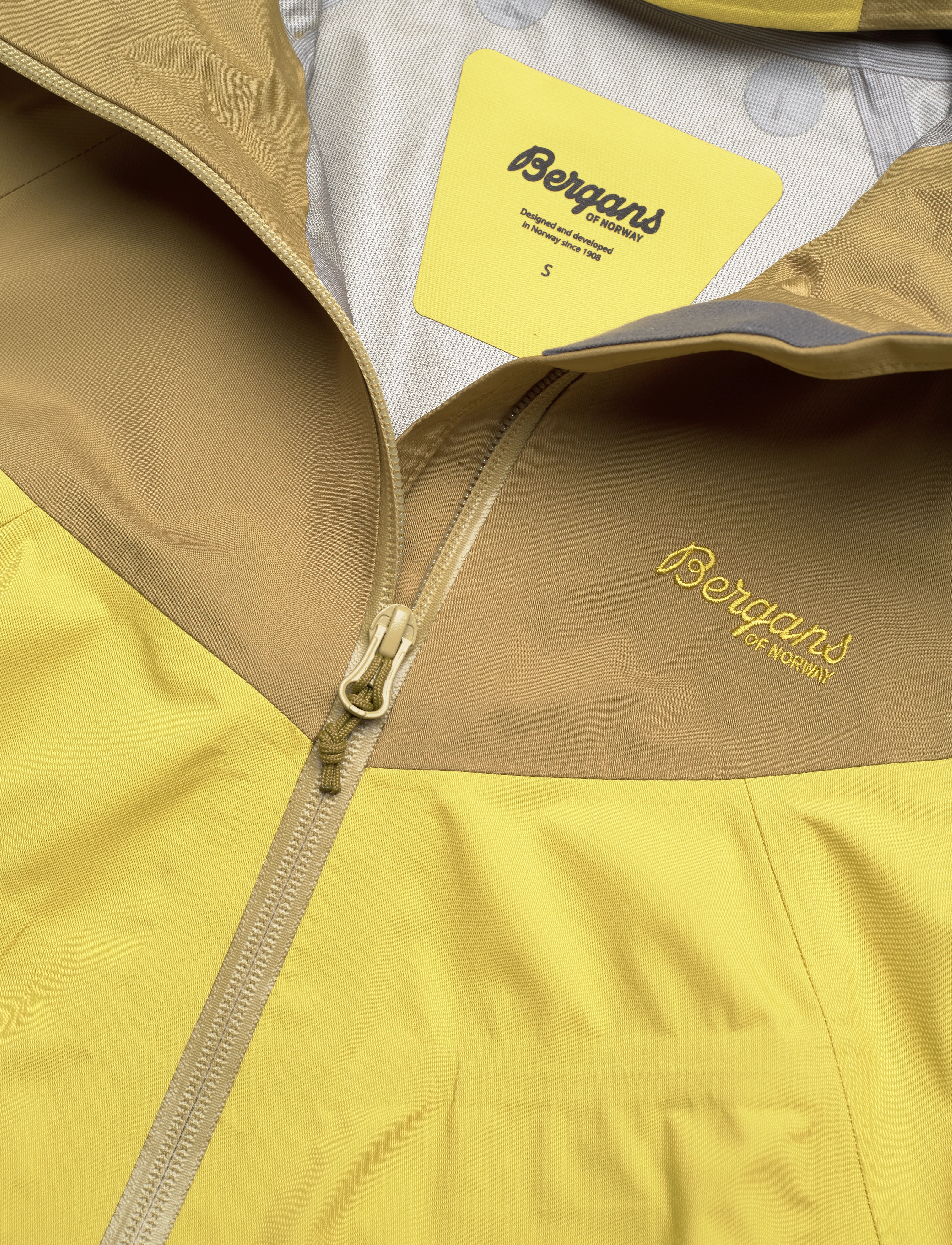Bergans - Letto V2 3L W Jacket Light Olive Green/Olive Green XS - light olive green/olive green - 2