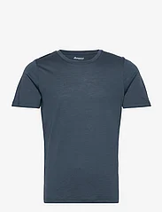 Bergans - Urban Wool Tee - kortærmede t-shirts - orion blue - 0