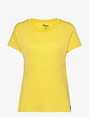 Bergans - Urban Wool W Tee - t-shirts - pineapple - 0