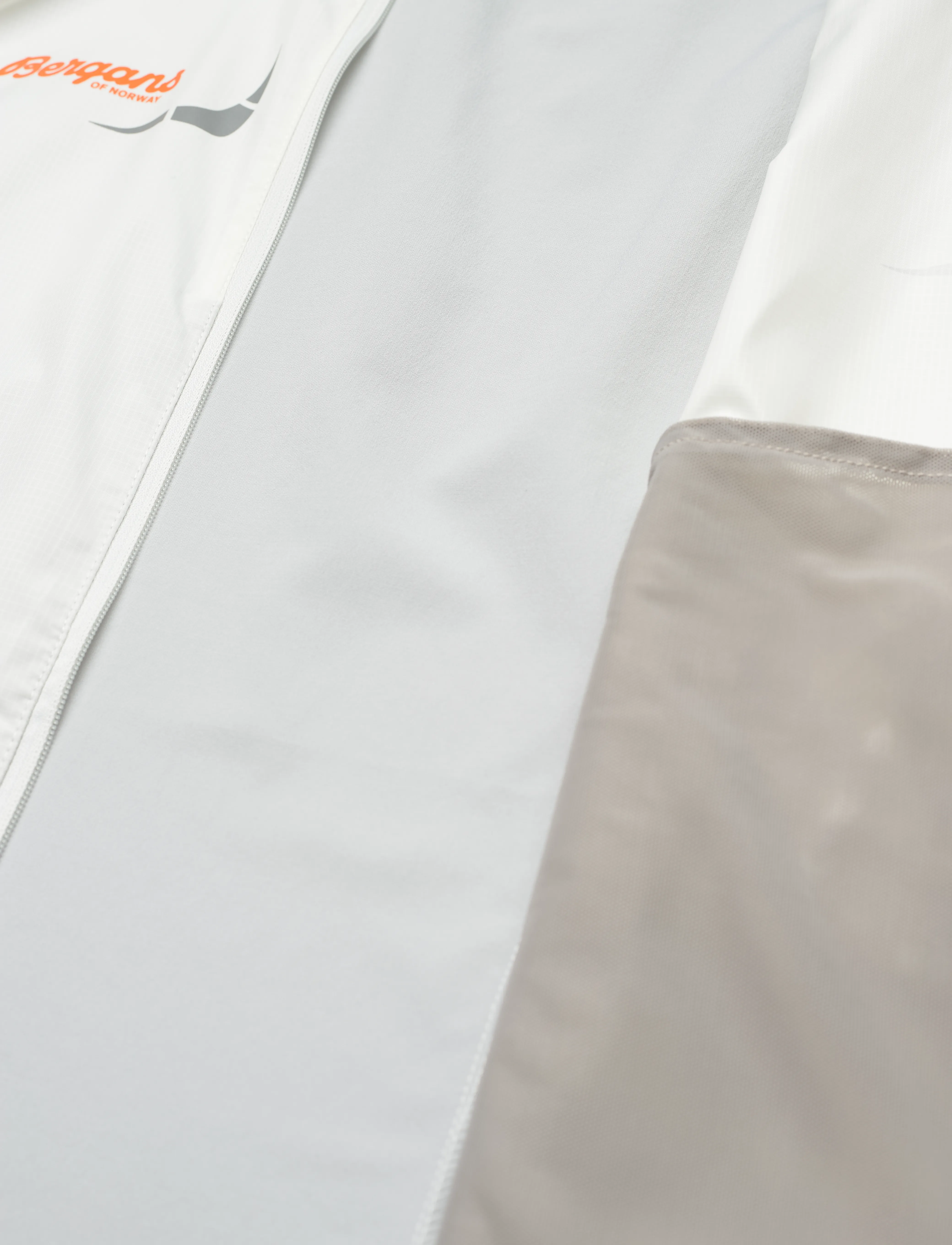 Bergans - Slingsby Ultra Lady Jkt White/Alu/Pumpkin XS - white/alu/pumpkin - 3