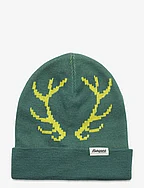 Antlers Kids Beanie Dark Creamy Rouge/Light Creamy Rouge One Size - FOREST FROST/PINEAPPLE