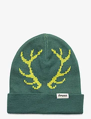 Bergans - Antlers Kids Beanie Dark Creamy Rouge/Light Creamy Rouge One Size - kepurės - forest frost/pineapple - 0