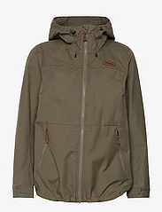 Bergans - Nordmarka Leaf Light Wind Jacket Women - frilufts- & regnjakker - green mud - 2