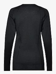 Bergans - Fjellrapp Lady Shirt Black S - långärmade tröjor - black - 1