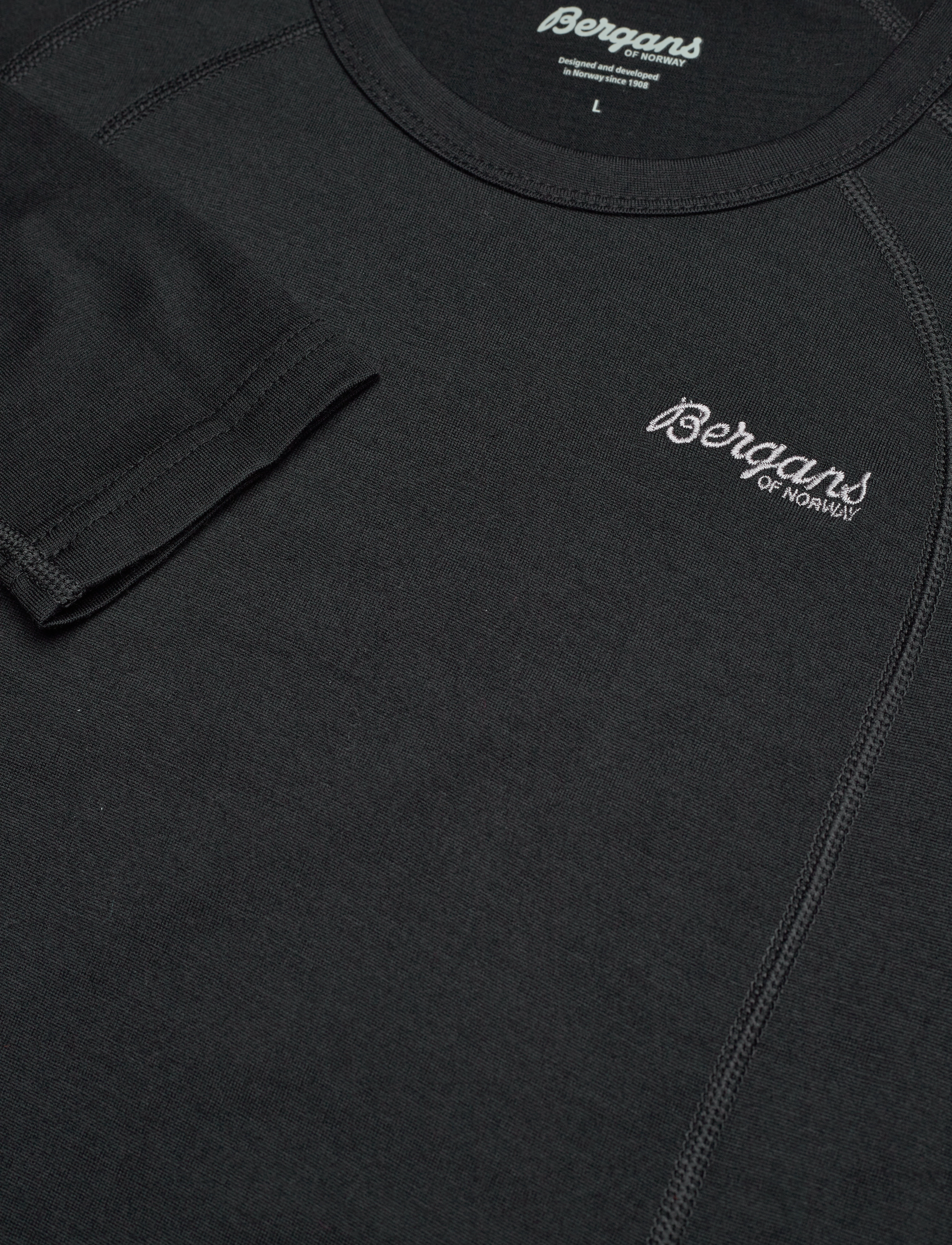 Bergans - Fjellrapp Lady Shirt Black S - black - 2