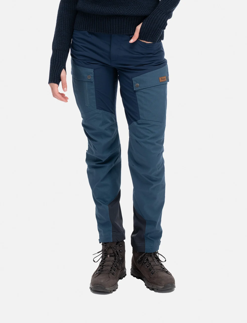 Bergans - Nordmarka Favor Outdoor Pants Women - friluftsbyxor - orion blue/navy blue - 0