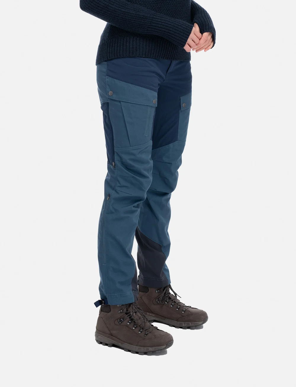 Bergans - Nordmarka Favor Outdoor Pants Women - friluftsbyxor - orion blue/navy blue - 5