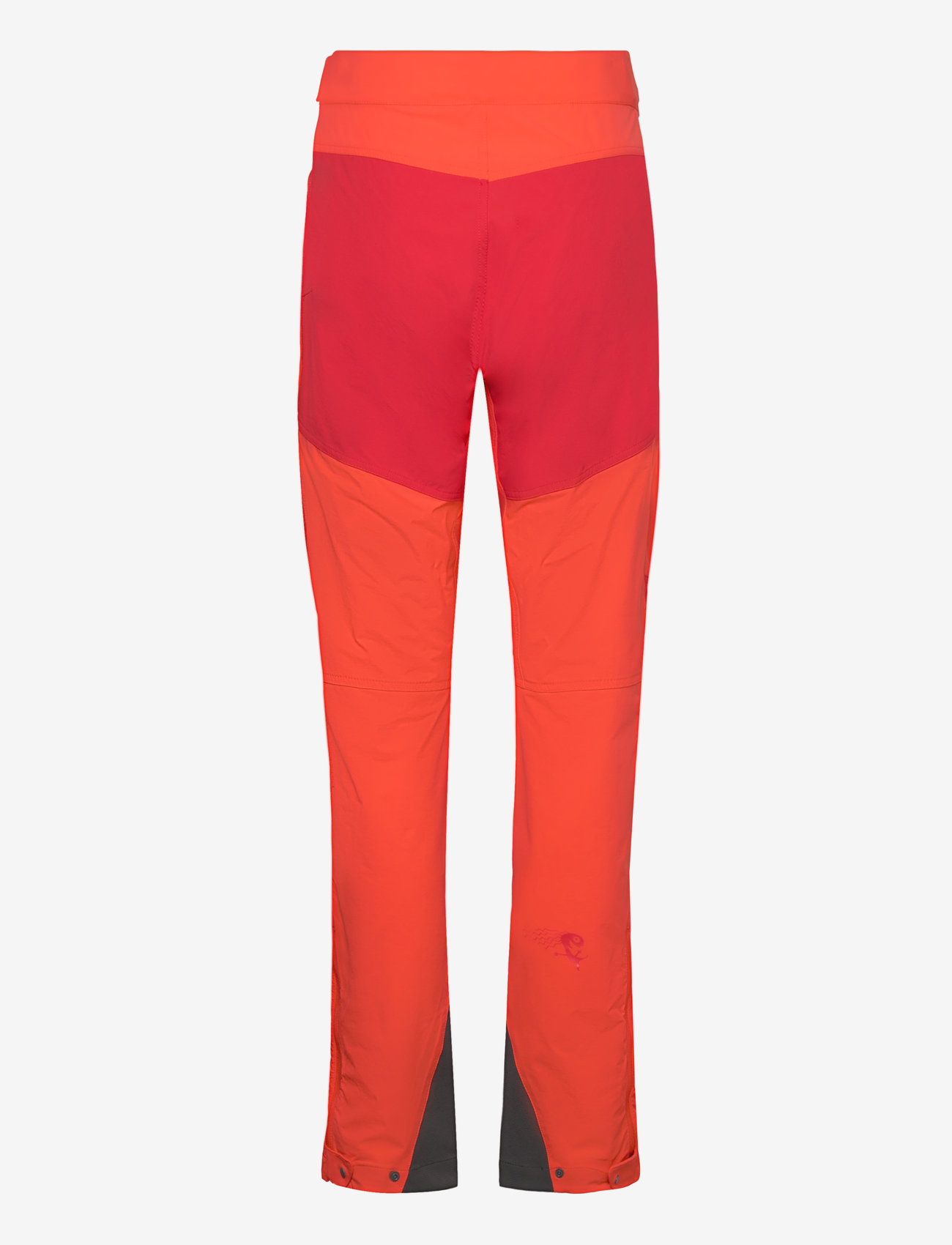 Bergans - Cecilie Mtn Softshell Pants Energy Red/Red Leaf M - energy red/red leaf - 1