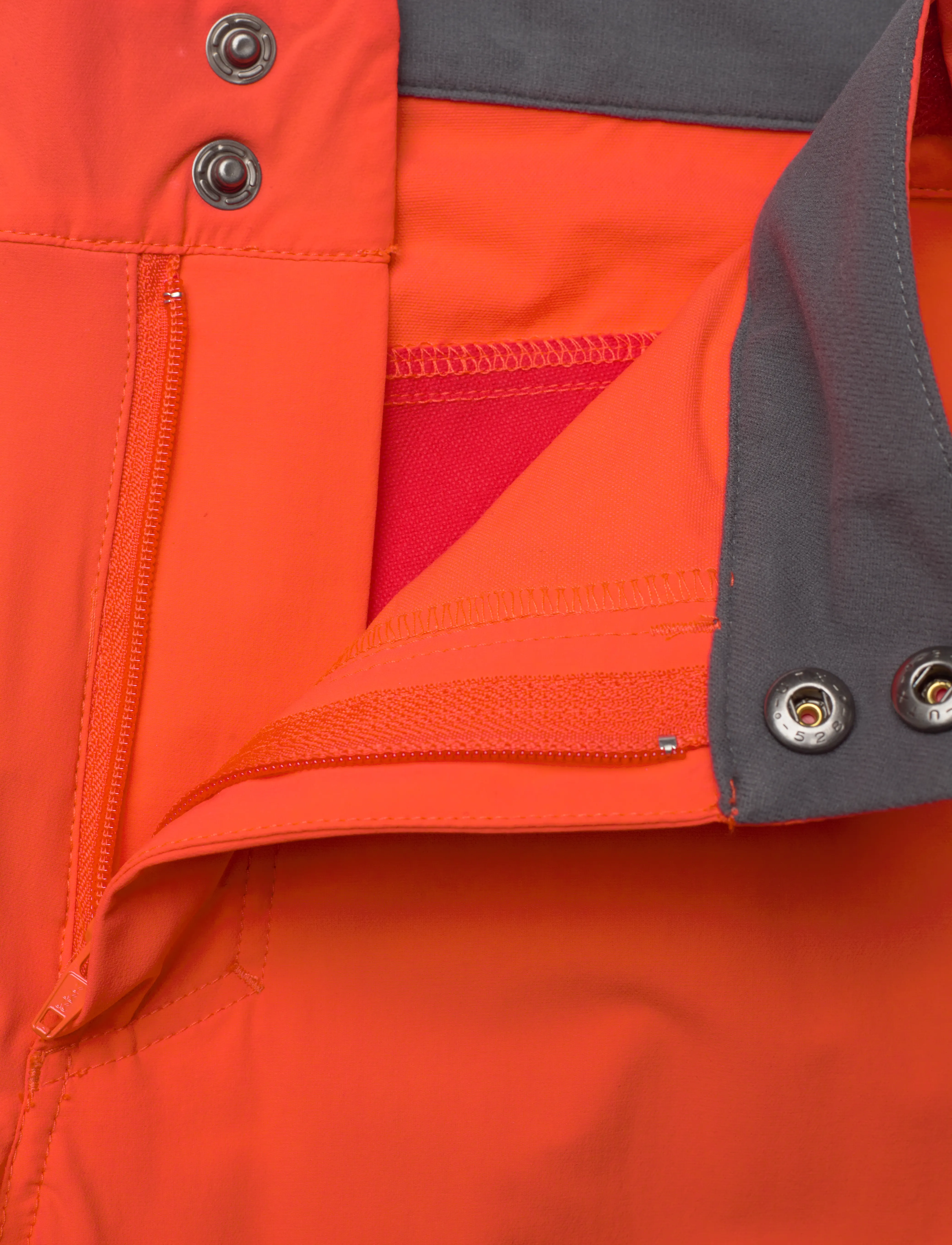 Bergans - Cecilie Mtn Softshell Pants Energy Red/Red Leaf M - energy red/red leaf - 3