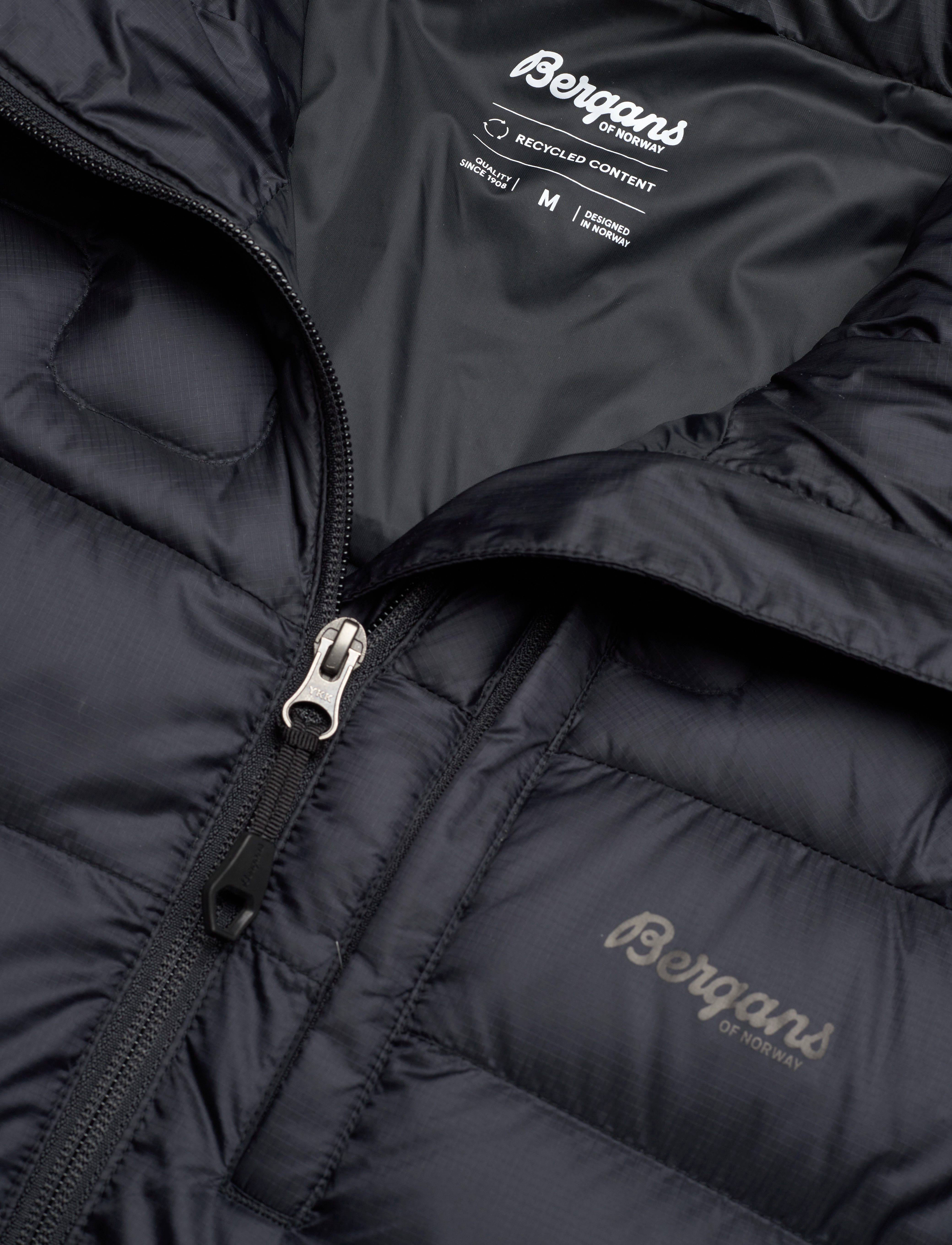 Bergans - Magma Medium Down Jacket Men Black S - black - 2