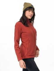 Bergans - Finnsnes Fleece W Jacket - mid layer jackets - chianti red - 1