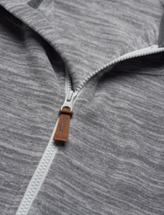 Bergans - Hareid Fleece W Jacket NoHood - hoodies - aluminium - 2