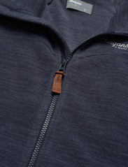 Bergans - Hareid Fleece W Jacket NoHood Brick XS - hoodies - dark navy - 2