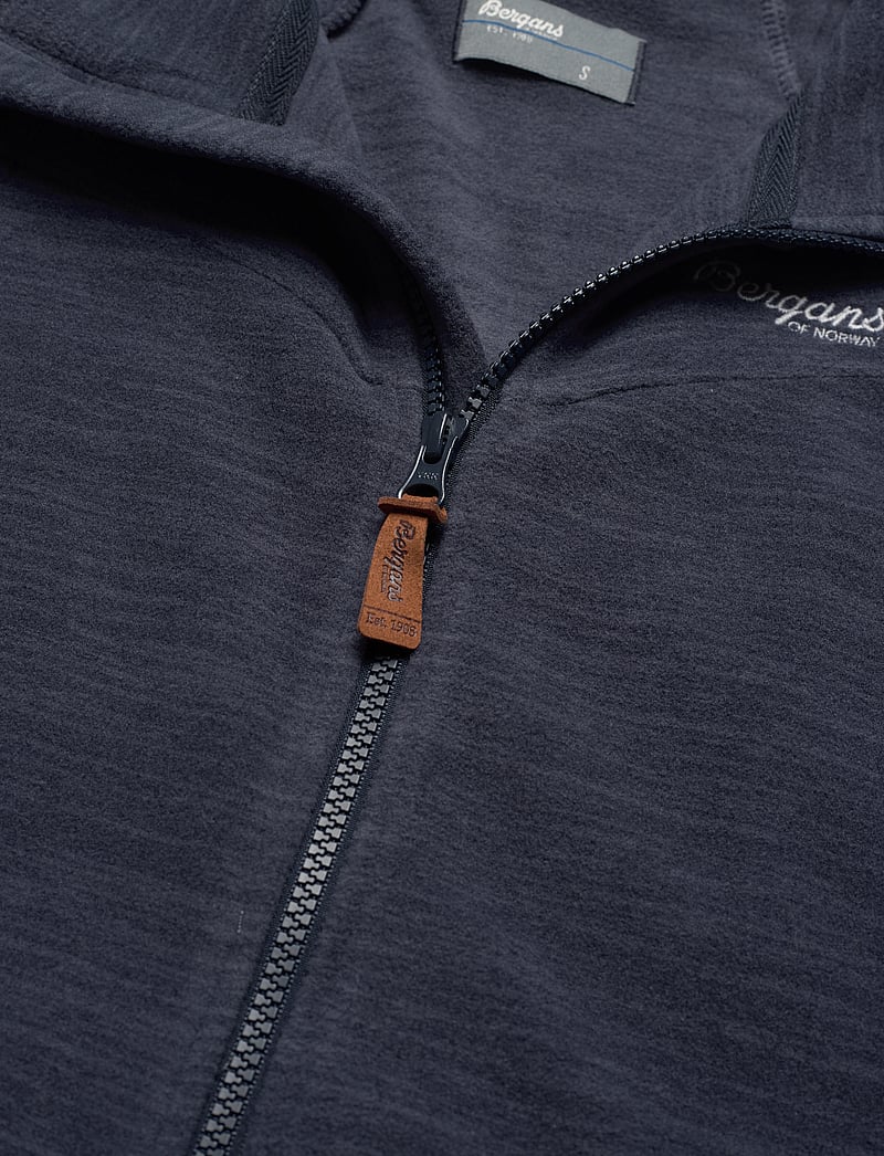 Bergans - Hareid Fleece W Jacket NoHood - flīsa un siltās jakas - dark navy - 2