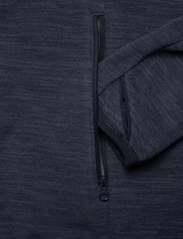 Bergans - Hareid Fleece W Jacket NoHood Brick XS - hoodies - dark navy - 3